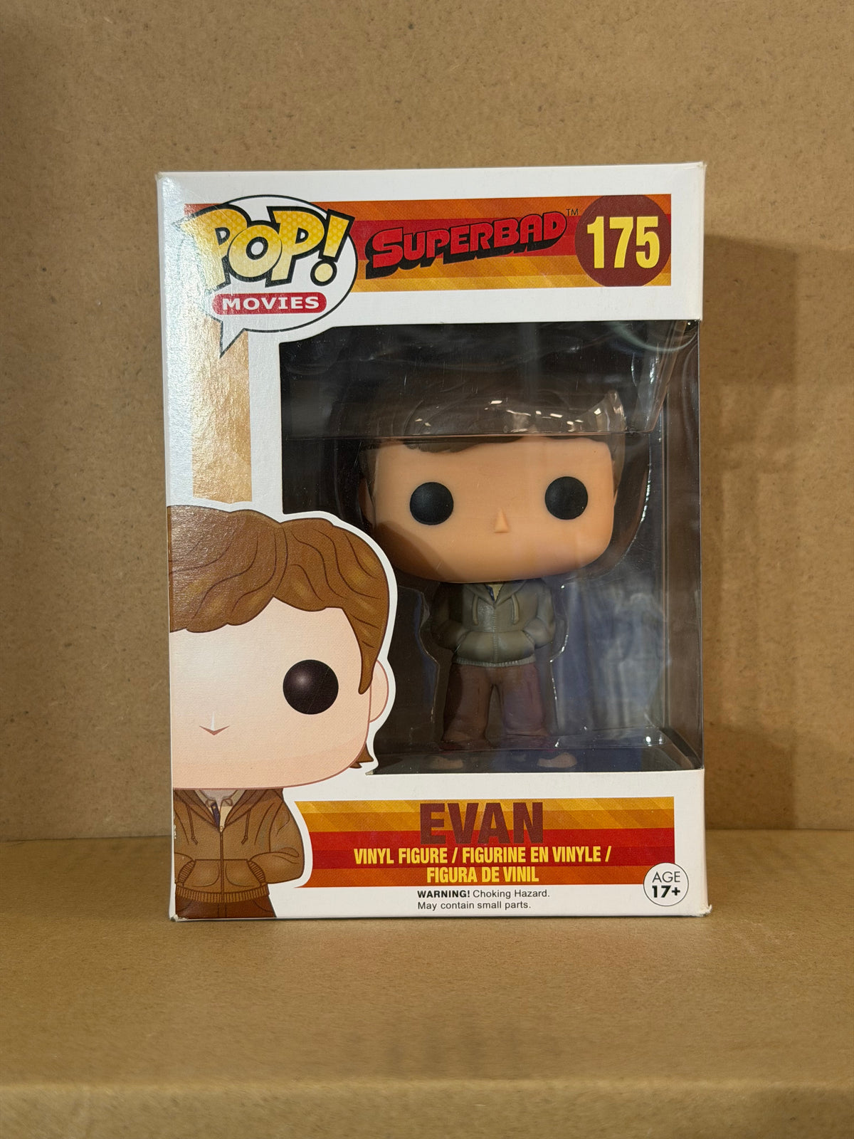 Funko Pop! Movies Superbad Evan #175 Free Hard Stack
