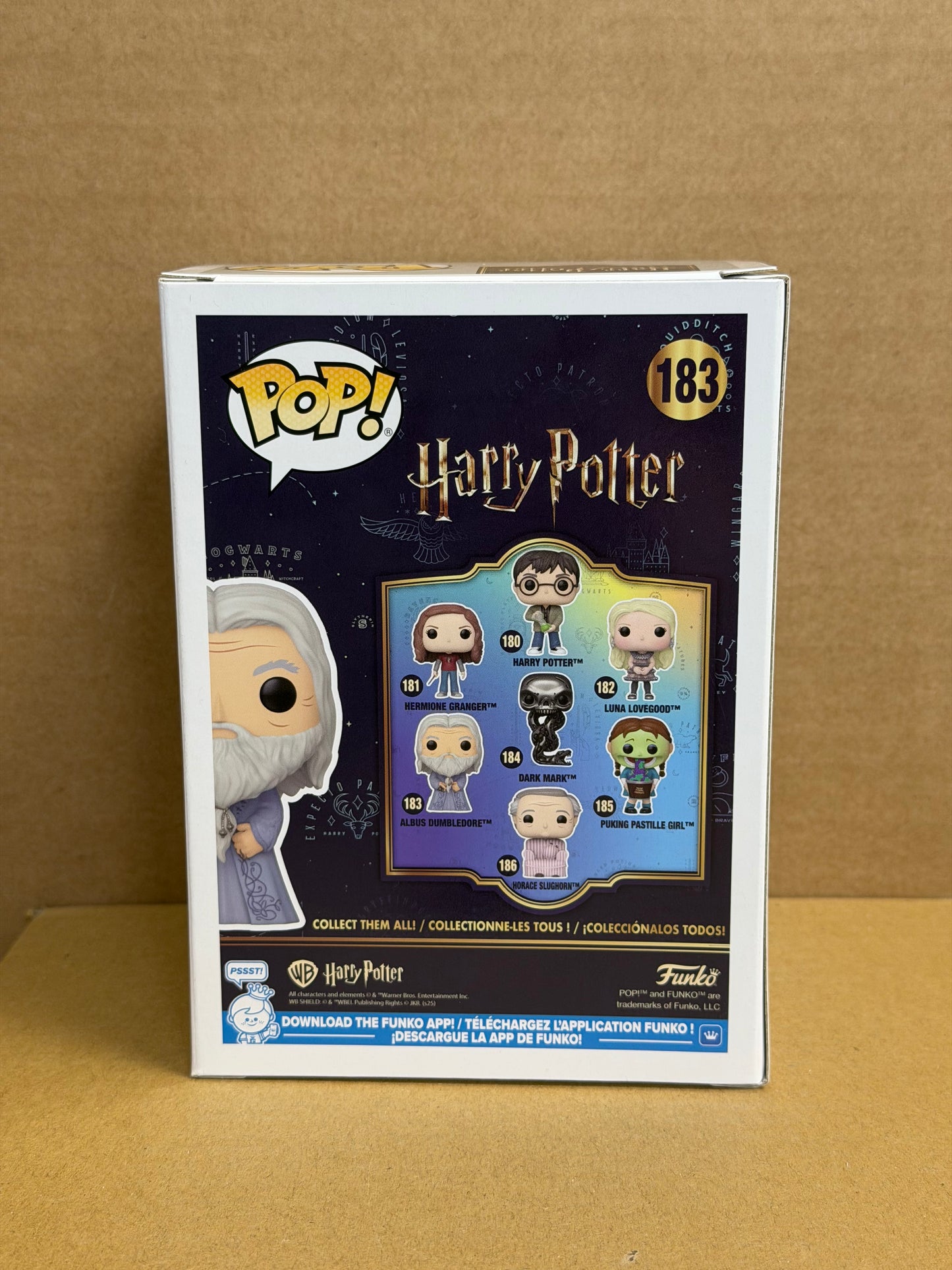 Funko Pop! Harry Potter Albus Dumbledore Signed John Lithgow COA #183 WS