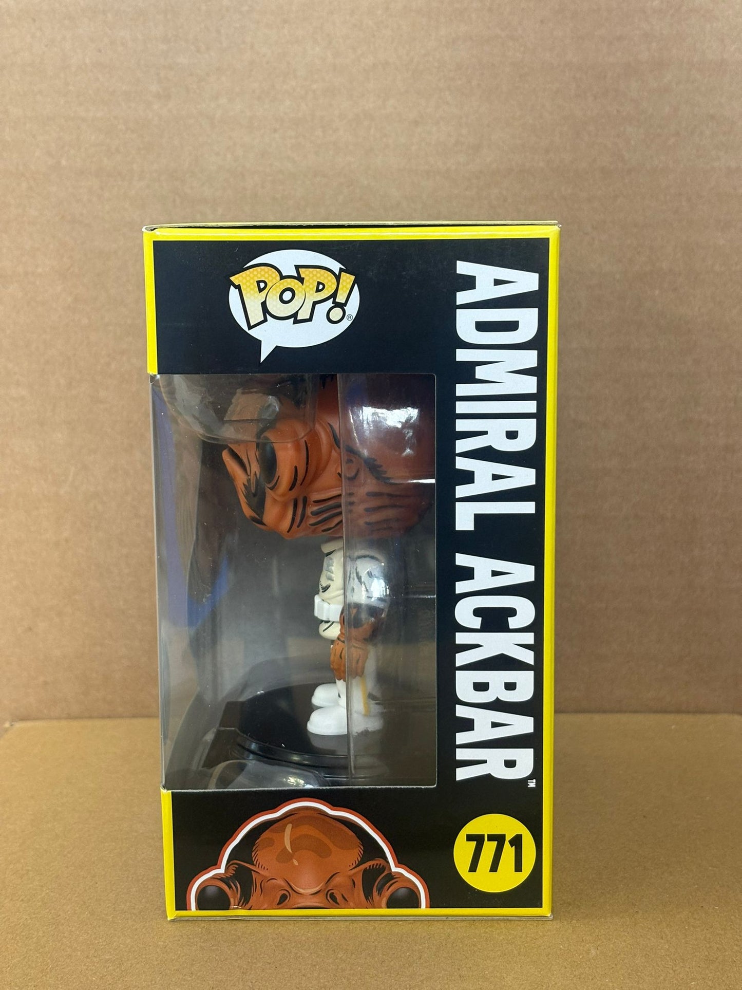 Funko Pop! Star Wars Admiral Ackbar #771 Retro Special Edition