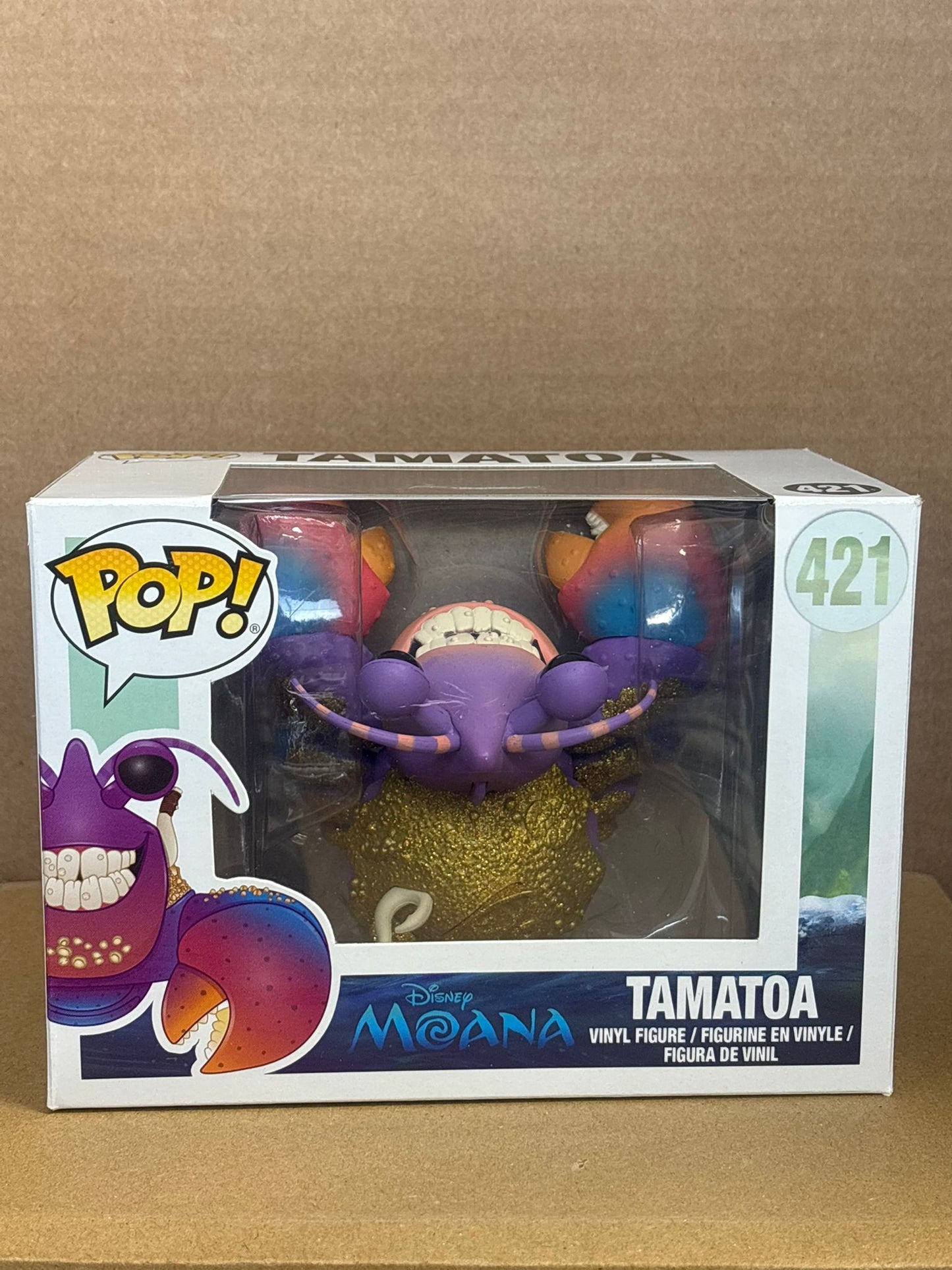 Funko Pop! Disney Moana Tamatoa #421 Free Protector