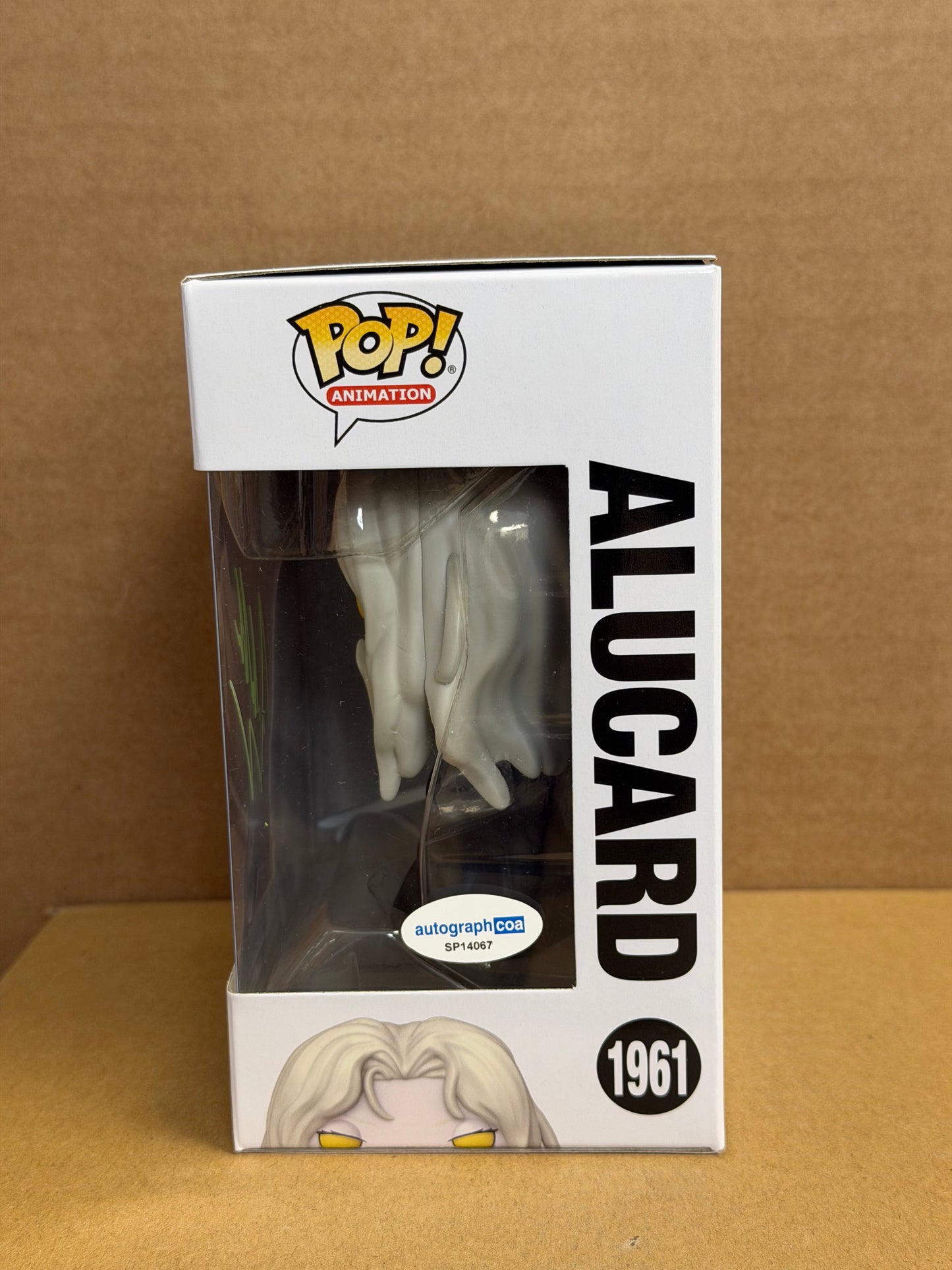 Funko Pop! Anime Castlevania Alucard Signed James Callis COA #1961 WS