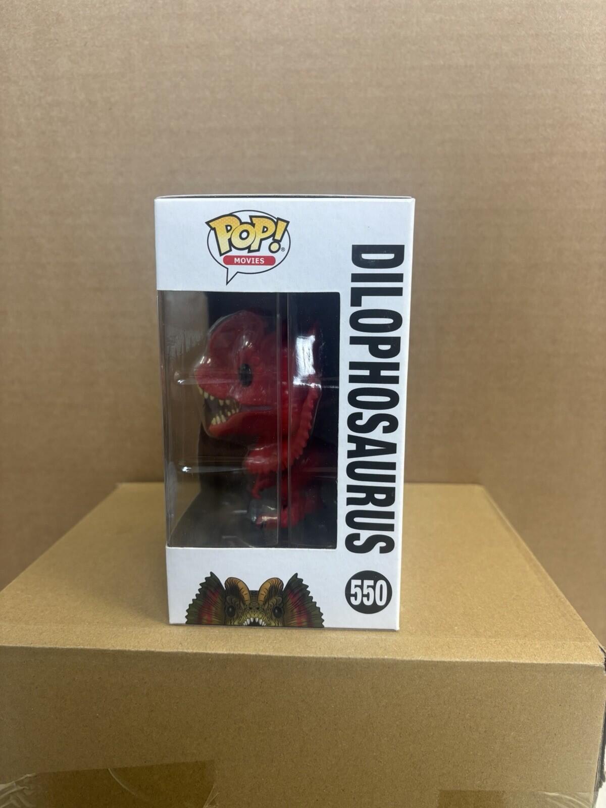 Funko Pop! Movies Dilophosaurus #550 Red Special Edition