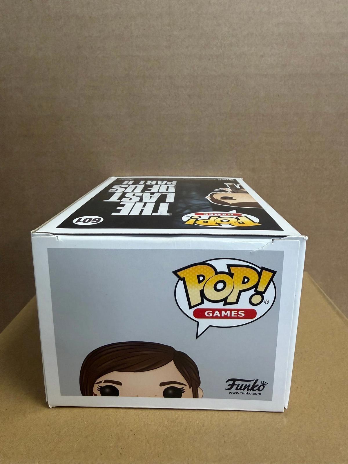 Funko Pop! Television Ellie Last Of Us #601 Signed Bella Ramsey | WS | FREE MAG STACK