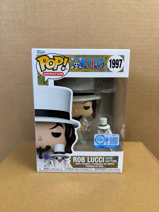 Funko Pop! Anime One Piece Rob Lucci with Hattori #1997 Vinyl Figure