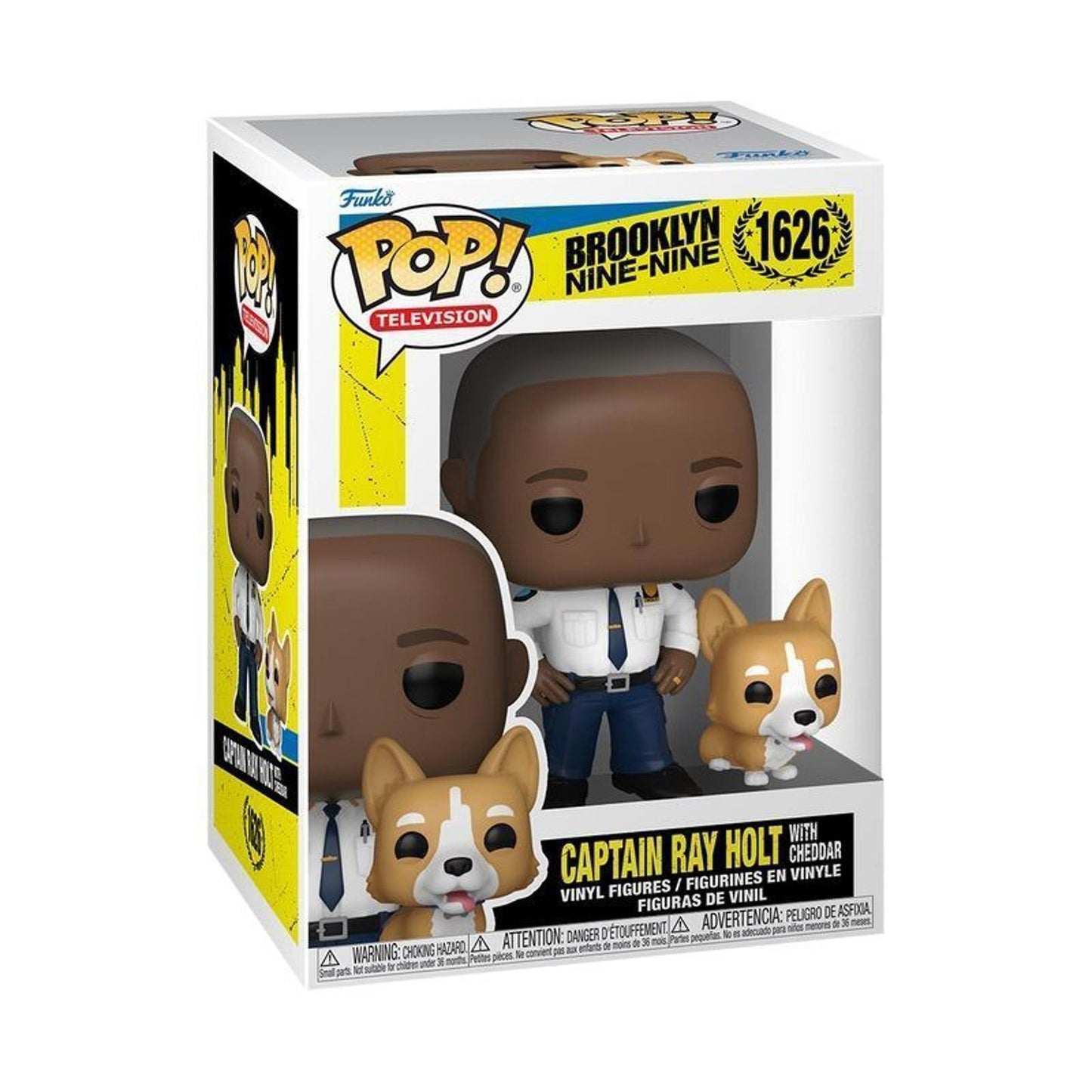 Funko Pop! Television Brooklyn Nine-Nine Captain Ray Holt with Cheddar #1626