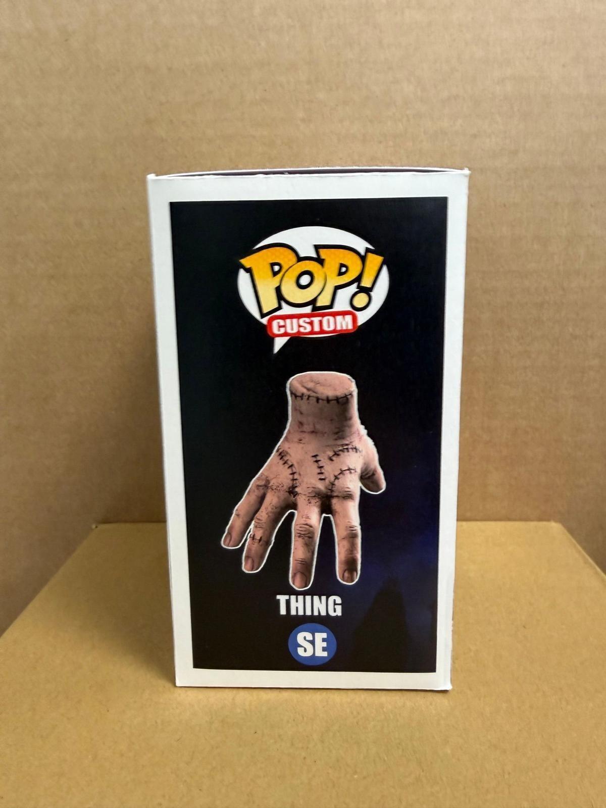 Pop Custom! Television The Thing Signed By Viktor Dorobantu