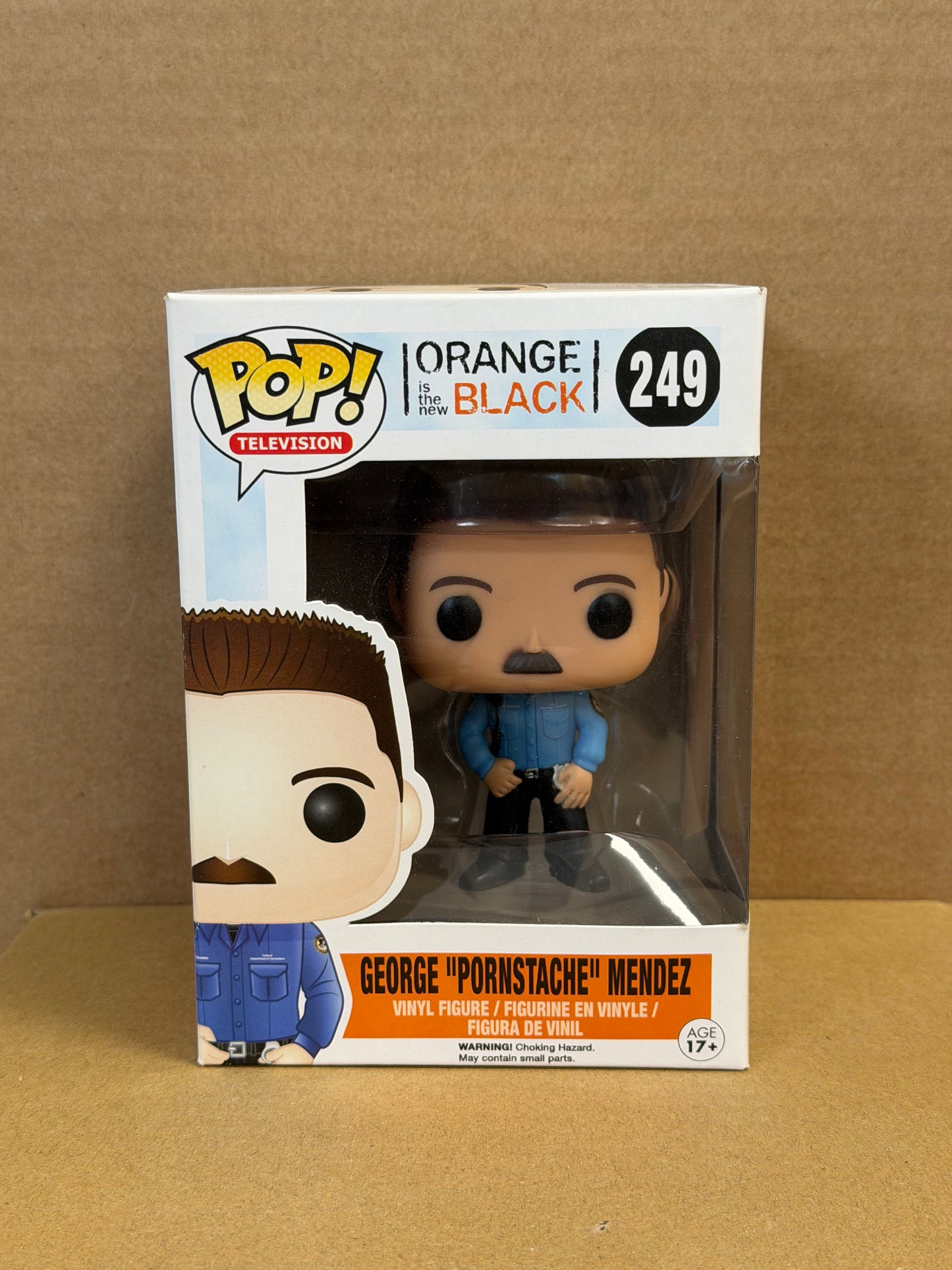 Funko Pop! Television Orange Is The New Black George ‘Pornstache’ Mendez #249
