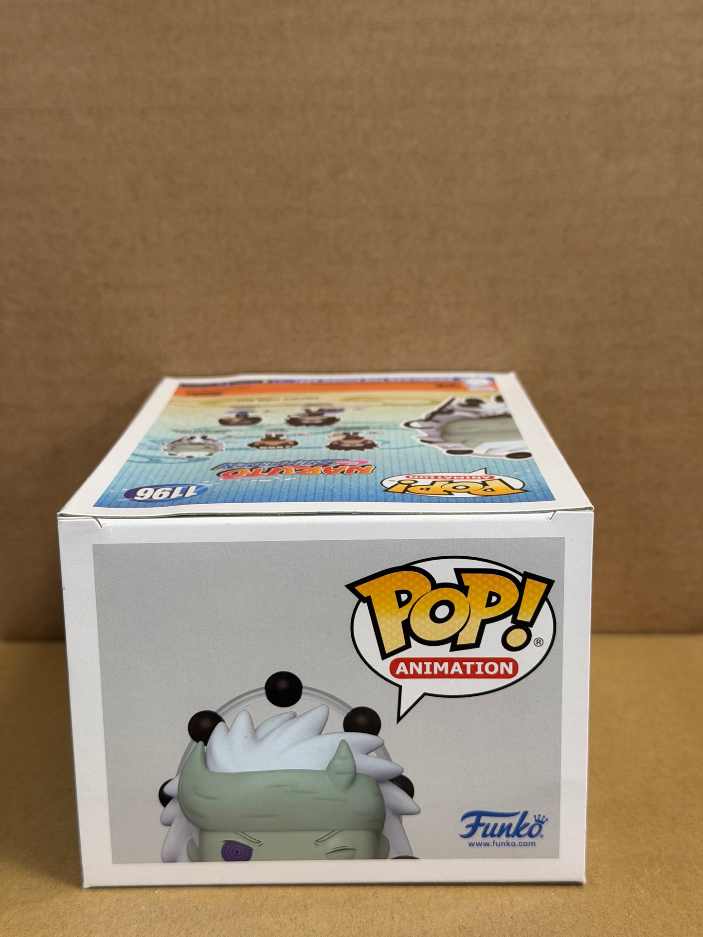 Funko Pop! Anime Naruto Shippuden Madura Uchiha Signed Neil Kaplan COA #1196