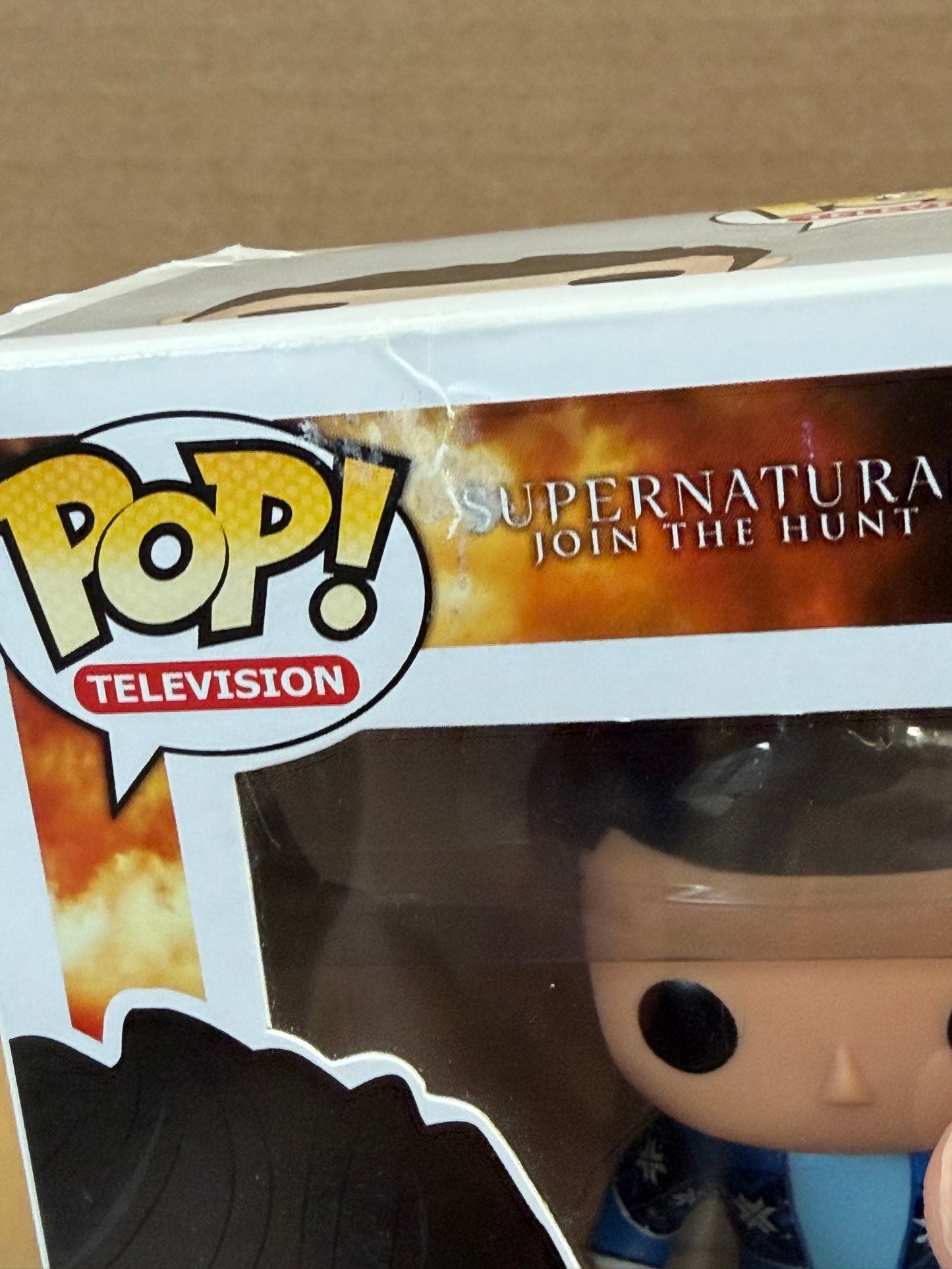 Funko Pop! Television Supernatural Castiel (French Mistake) #95 2015 SDCC Physical Sticker