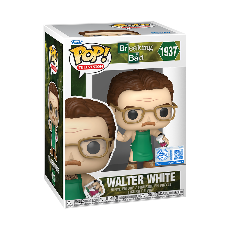 Funko Pop! Television Breaking Bad Walter White (W/Apron) #1937 Exclusive