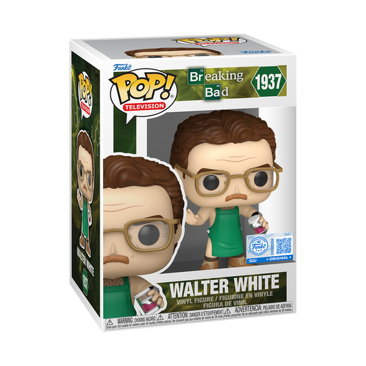 Funko Pop! Television Breaking Bad Walter White (W/Apron) #1937 Exclusive