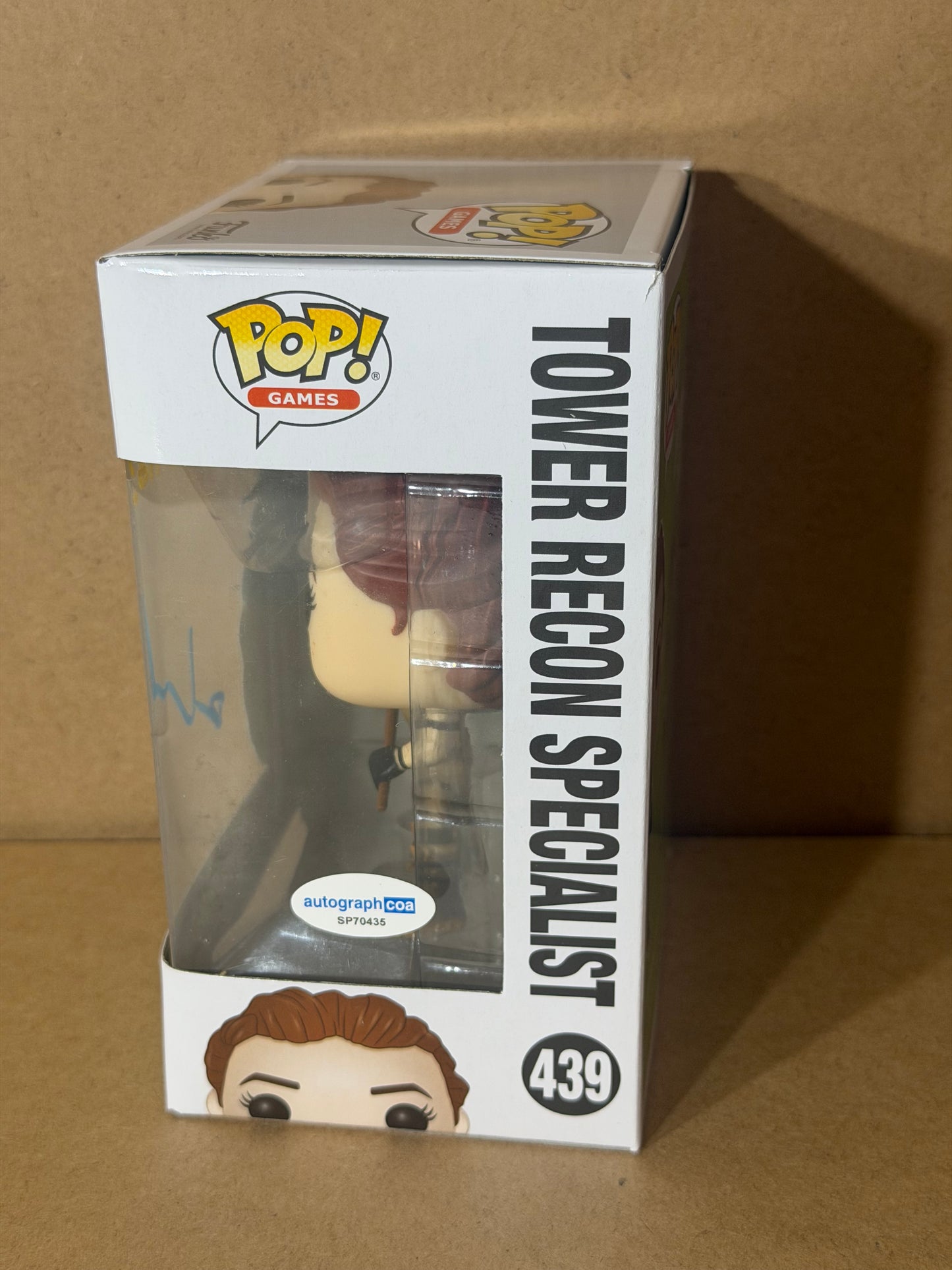 Funko Pop! Games Fortnite Recon Specialist Signed Donald Mustard (Creator) COA #439