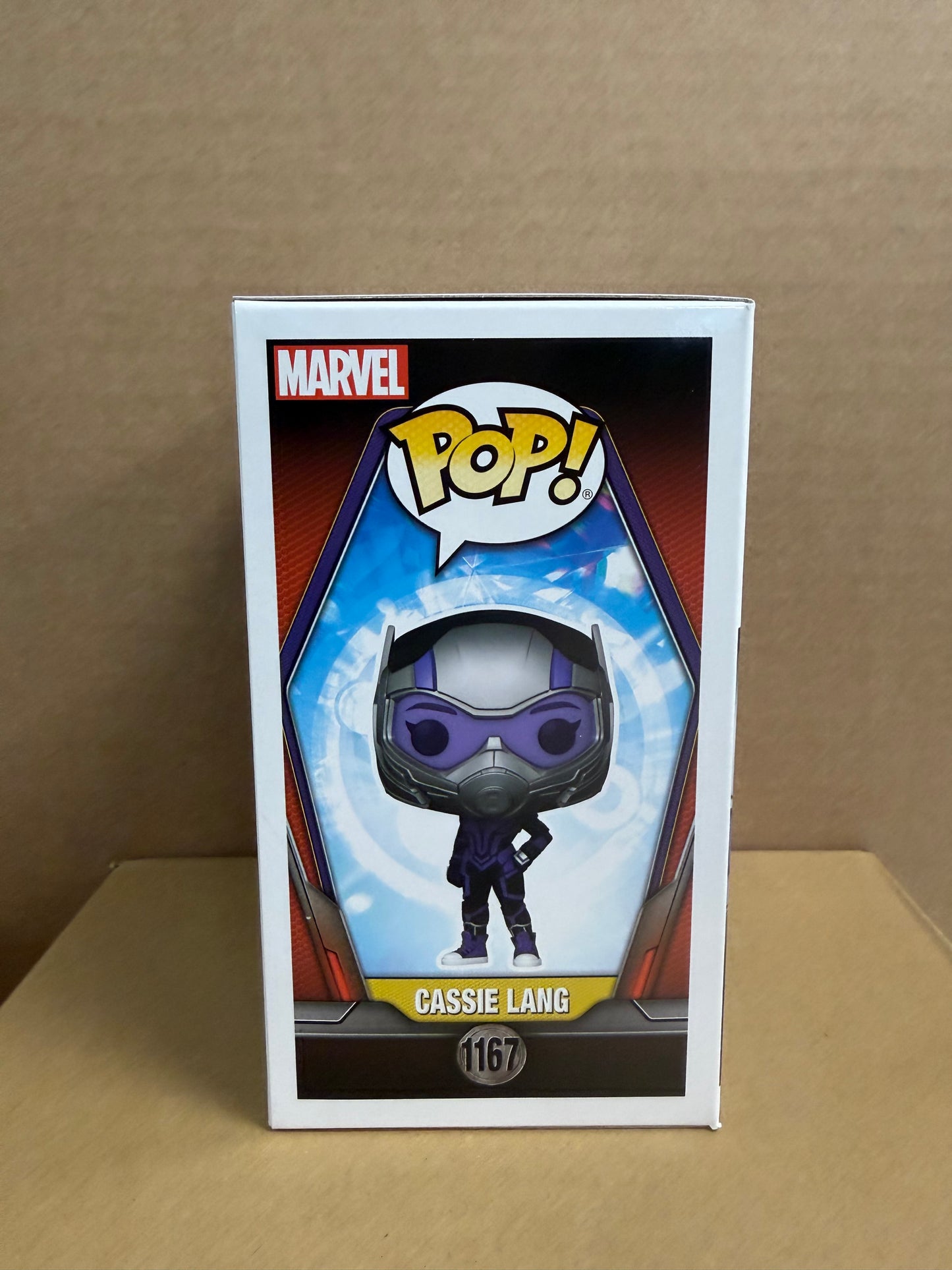 Funko Pop! Marvel Cassie Lang Signed Kathryn Newton #1167 COA
