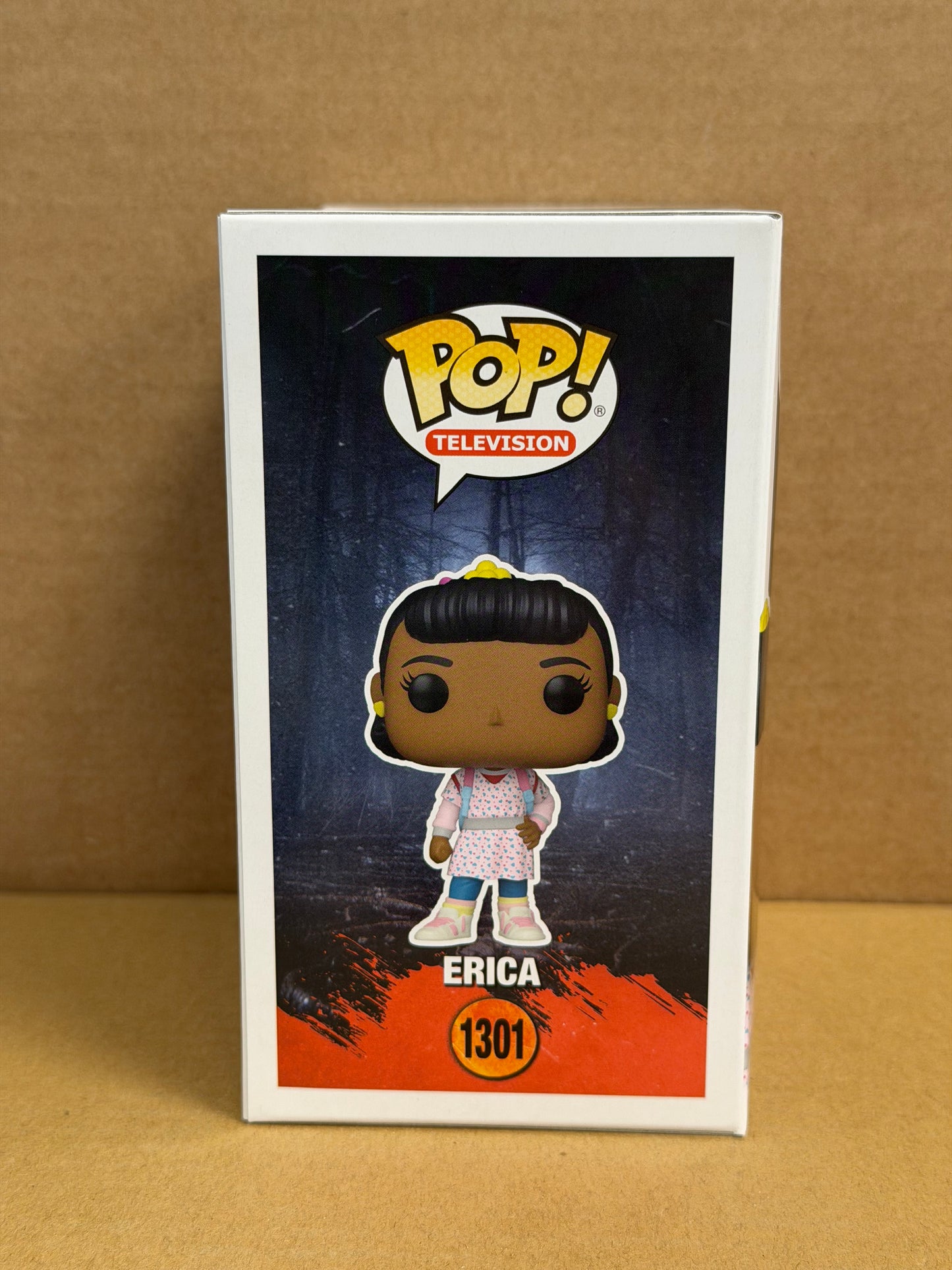 Funko Pop! Television Stranger Things Erica Sinclair Signed Priah Ferguson COA #1301