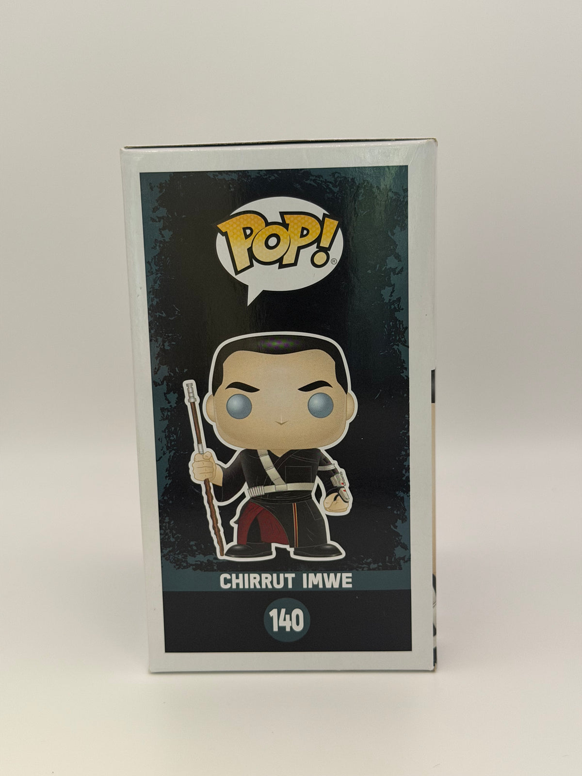 Funko Pop! Star Wars Chirrut Imwe Signed Donnie Yen COA #140