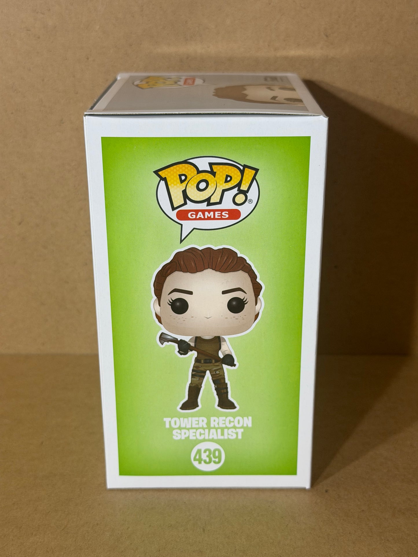 Funko Pop! Games Fortnite Recon Specialist Signed Donald Mustard (Creator) COA #439