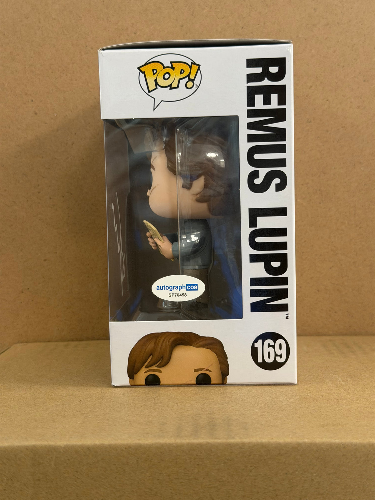 Funko Pop! Harry Potter Remus Lupin Signed David Thewlis COA #169