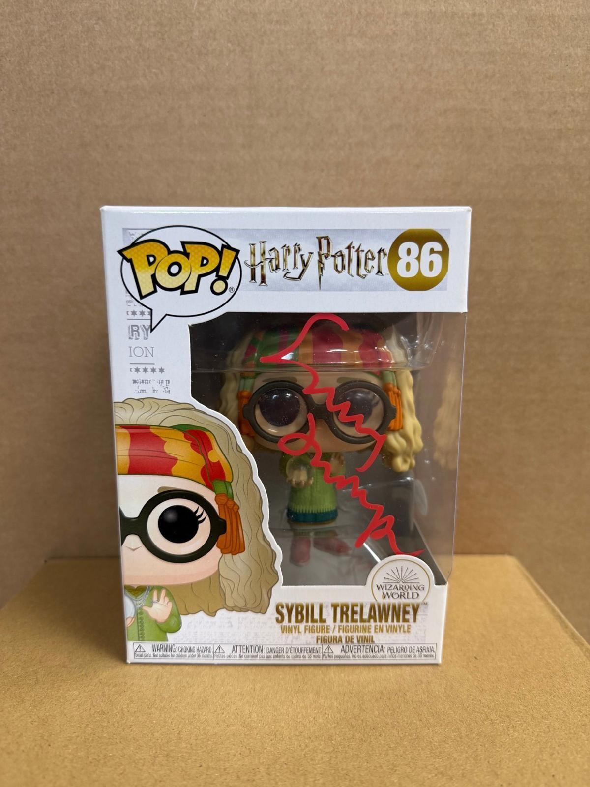 Funko Pop! Harry Potter Sybill Trelawney Signed Emma Thompson ACOA WS