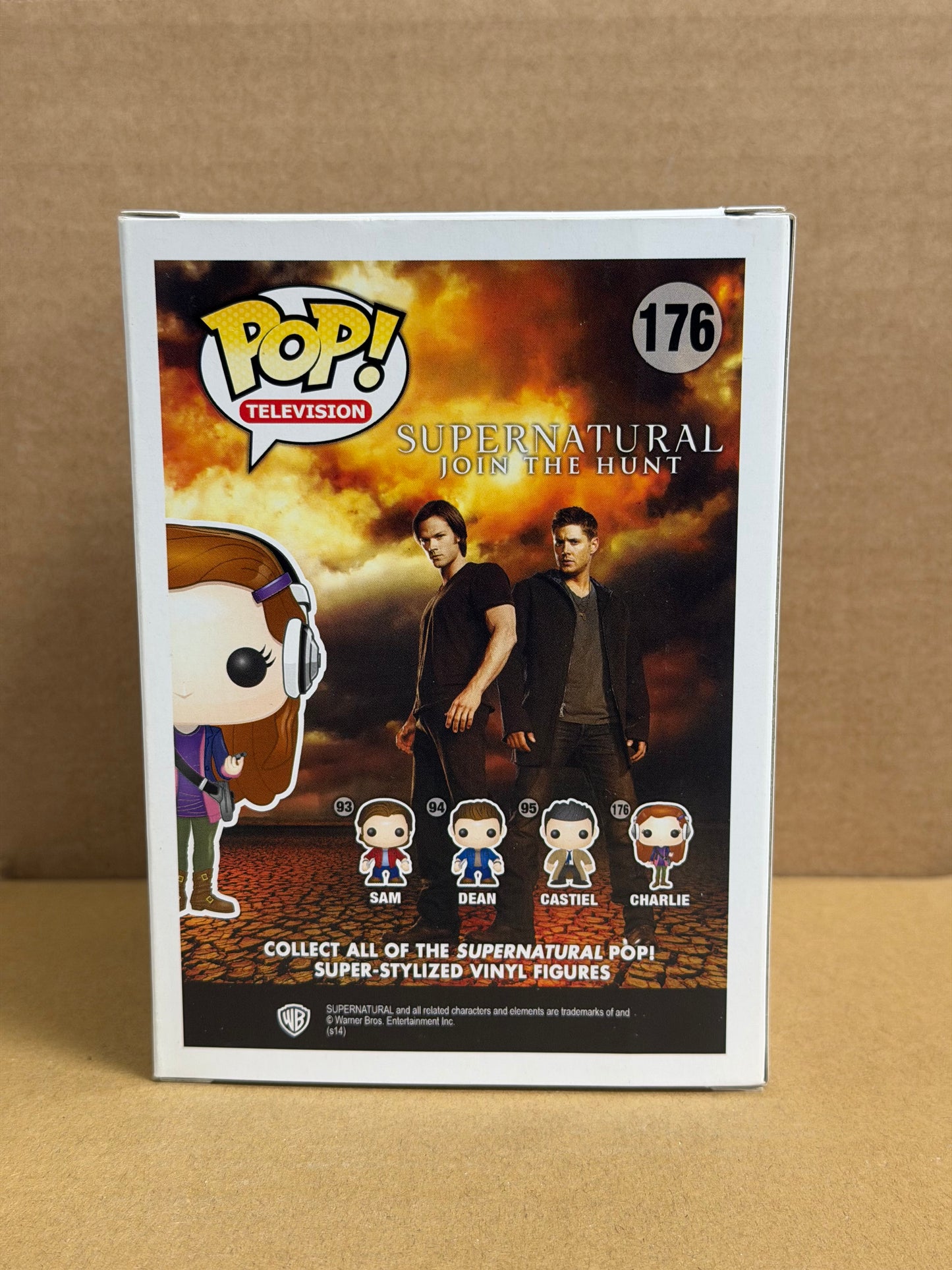 Funko Pop! Television Supernatural Charlie Signed Felicia Day COA #176