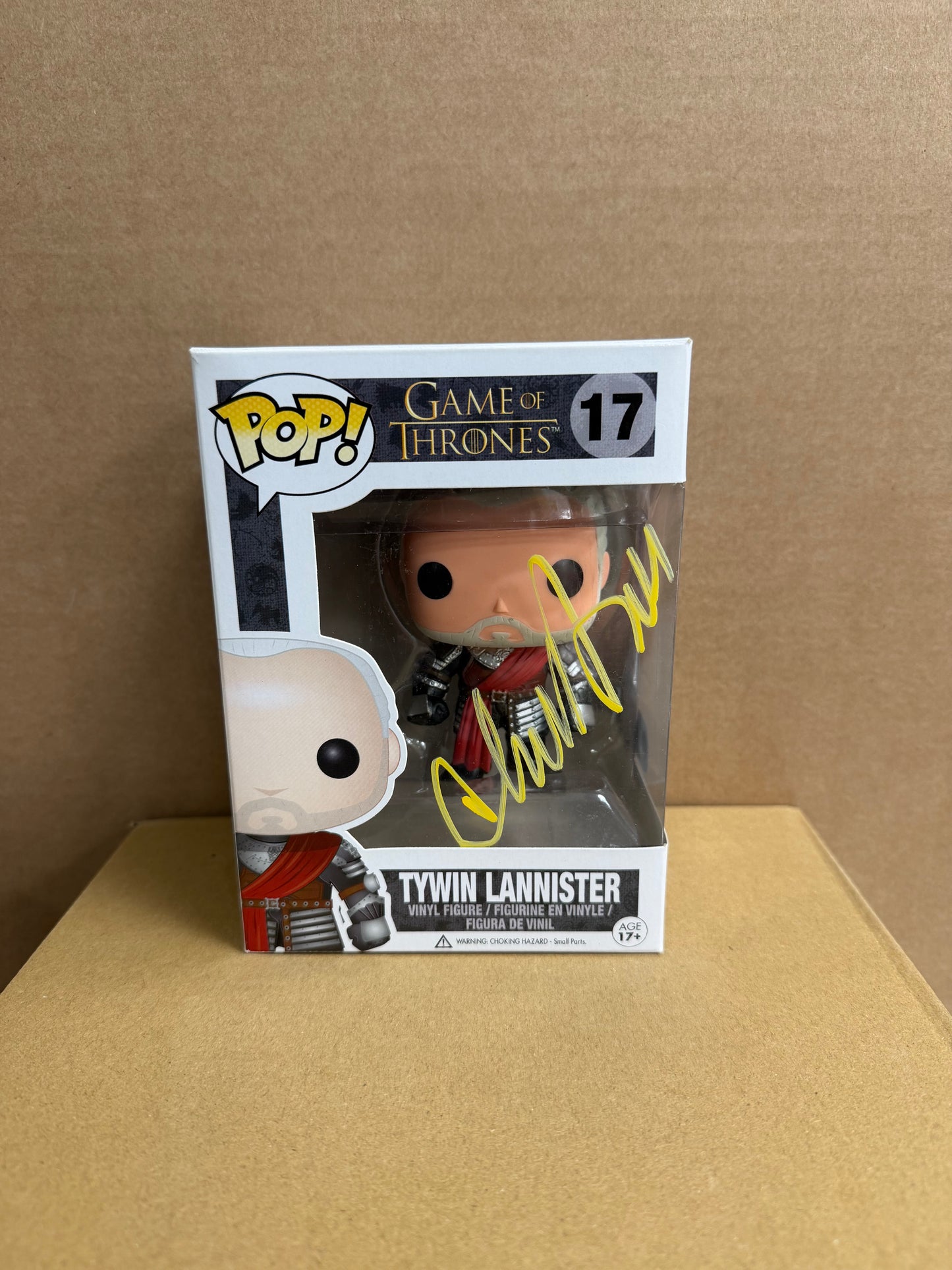 Funko Pop! Television Game Of Thrones Tywin Lannister COA #17 WS