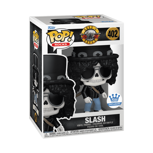Funko Pop! Rocks Guns N Roses Slash #402 Exclusive Free Protector