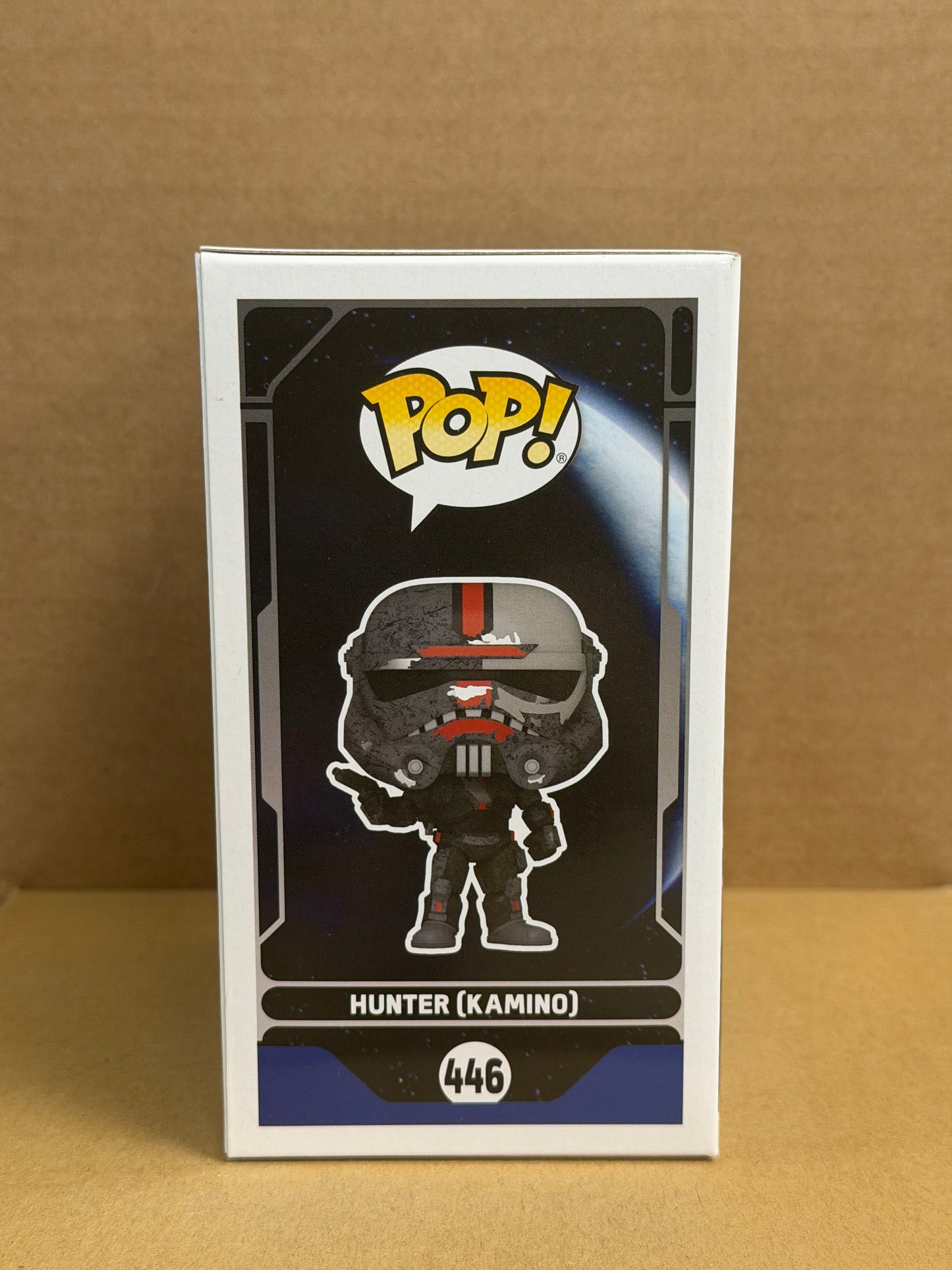 Funko Pop! Star Wars Hunter (Kamino) Amazon Exclusive #446 With Pin