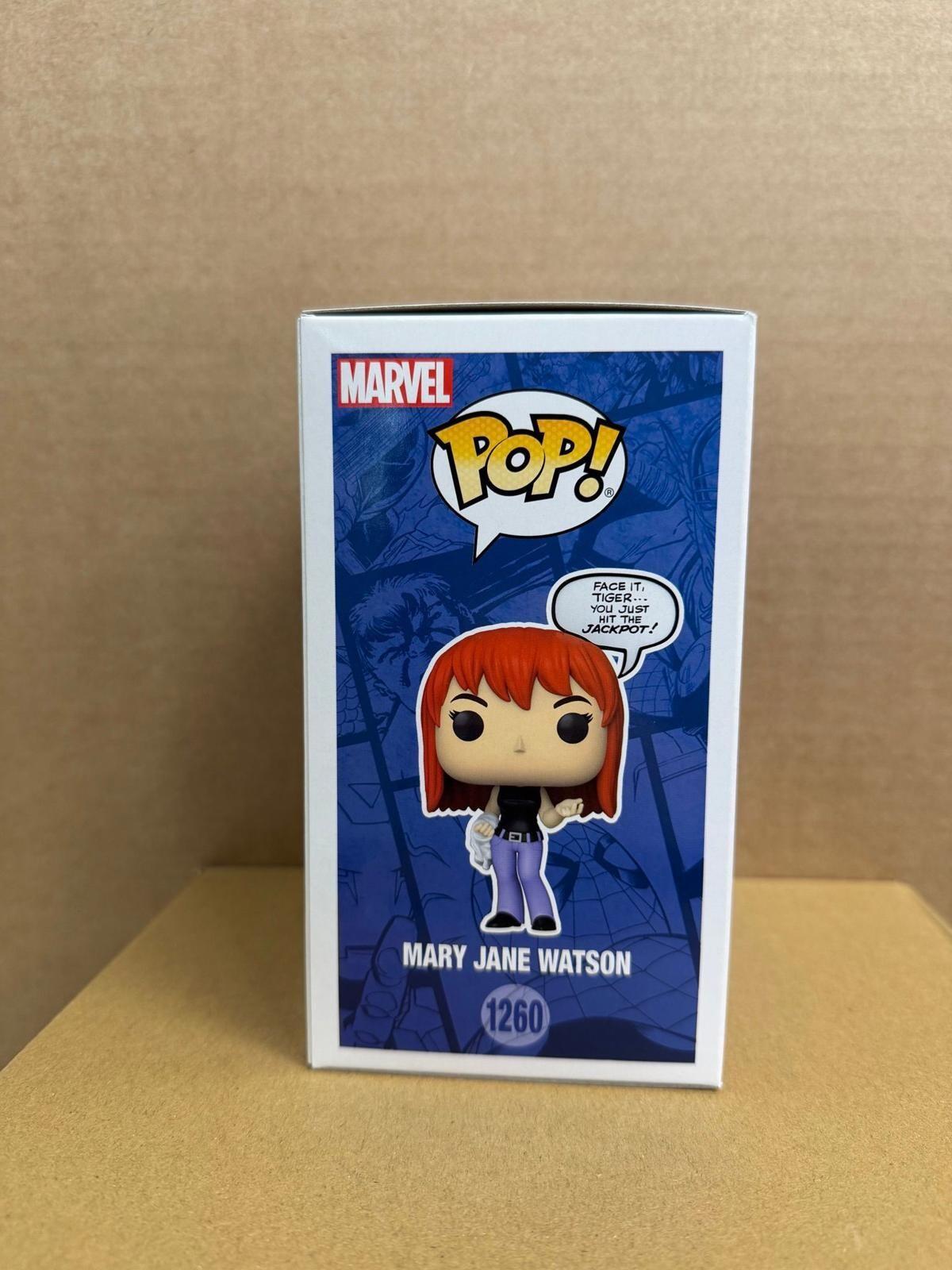 Funko Pop! Marvel Mary Jane Watson #1260 Signed Kirsten Dunst