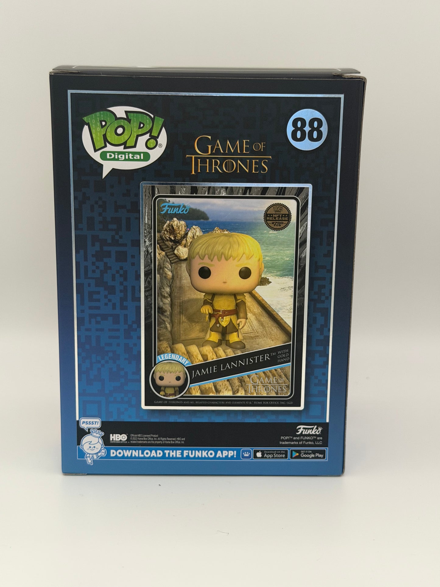 Funko Pop! Television Game Of Thrones Jaime Lannister Signed Nikolaj Waldu COA #88 NFT