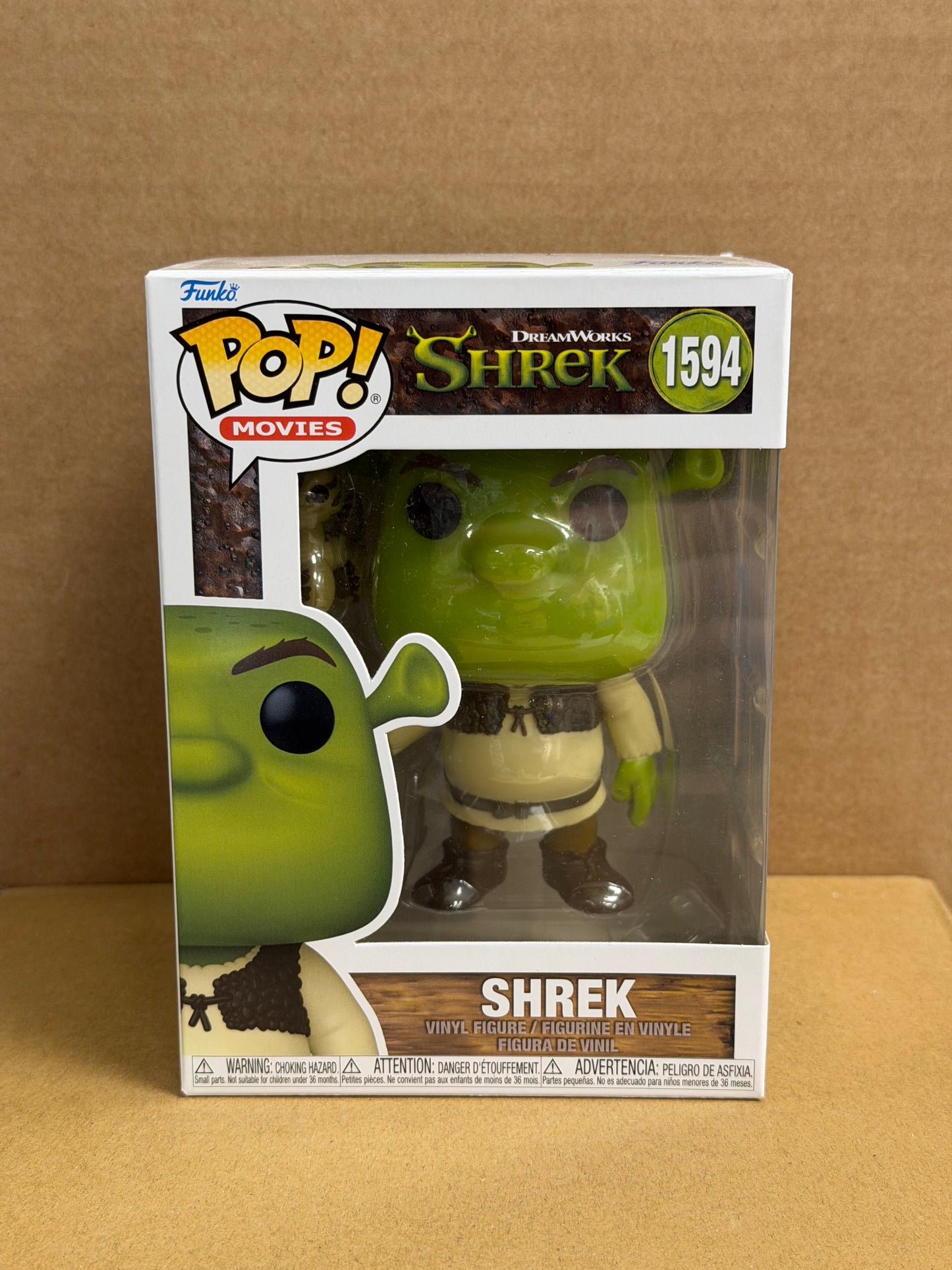 Funko Pop! Movies Shrek Signed Michael Myers COA #1594 WS