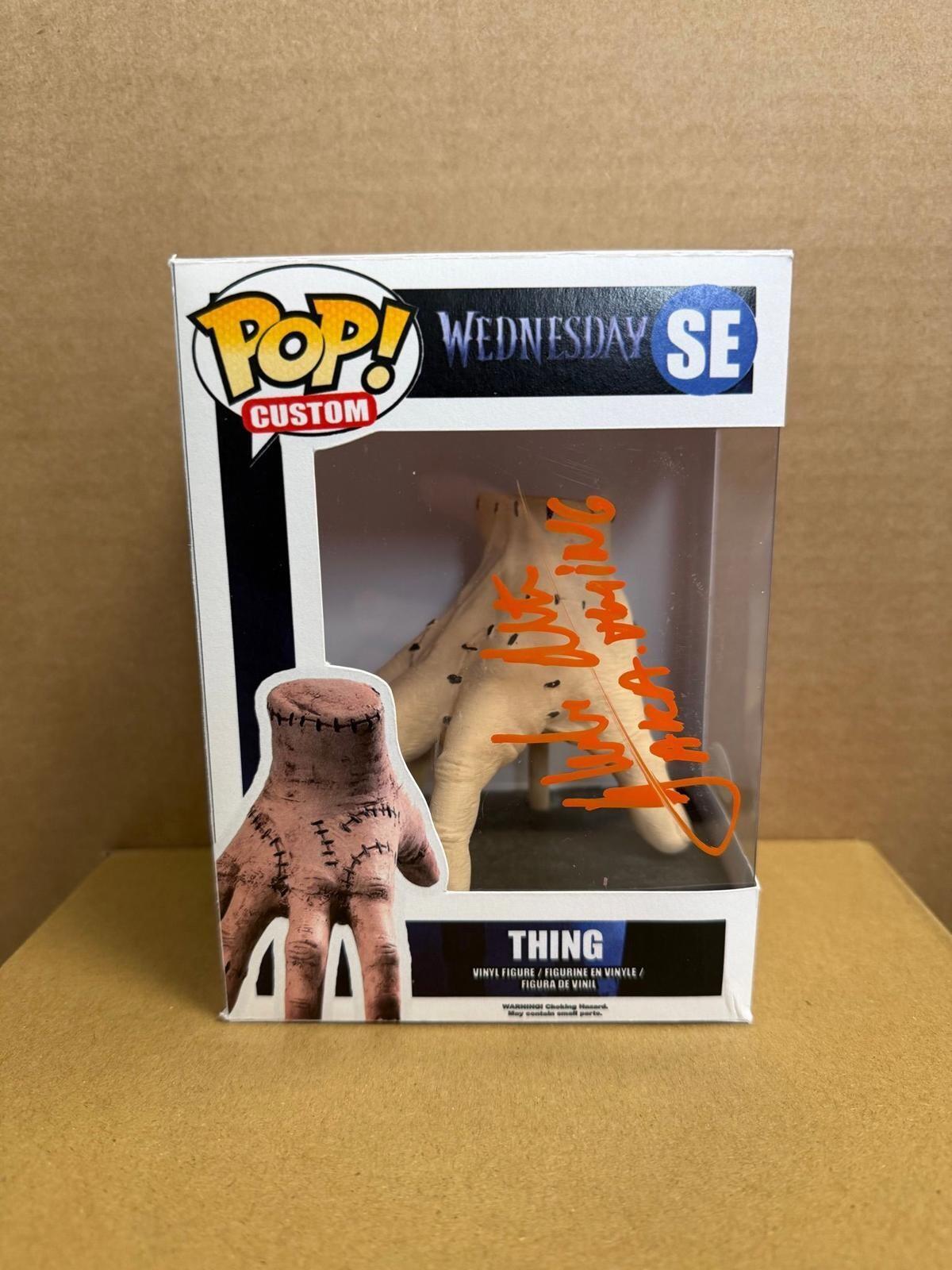 Pop Custom! Television The Thing Signed By Viktor Dorobantu