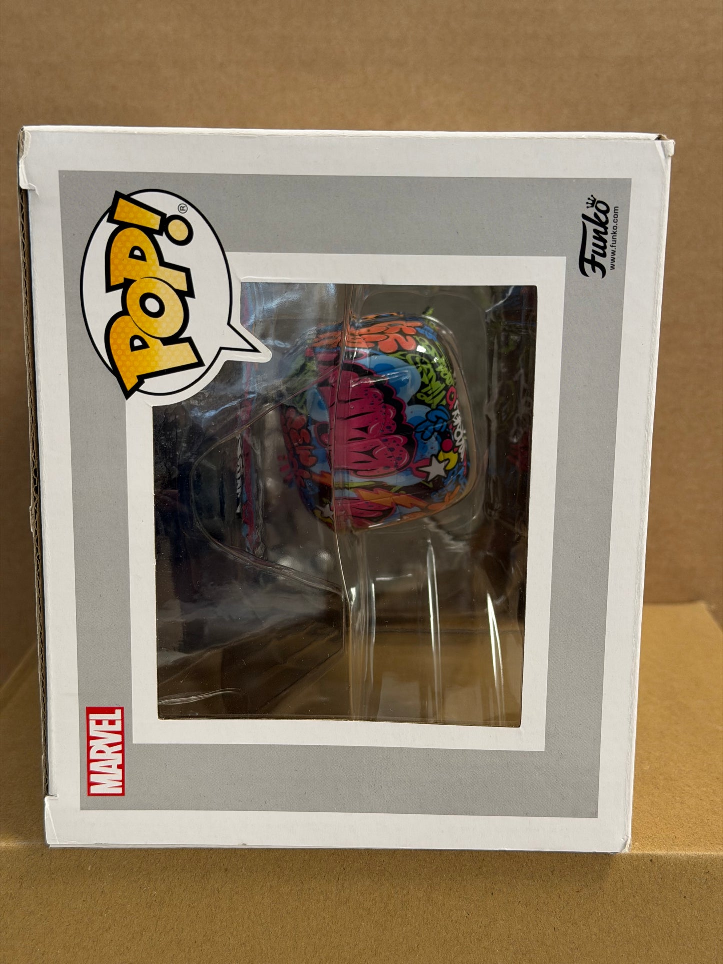 Funko Pop! Marvel Street Art Miles Morales #686 NYCC 2020 Limited Edition + Protector