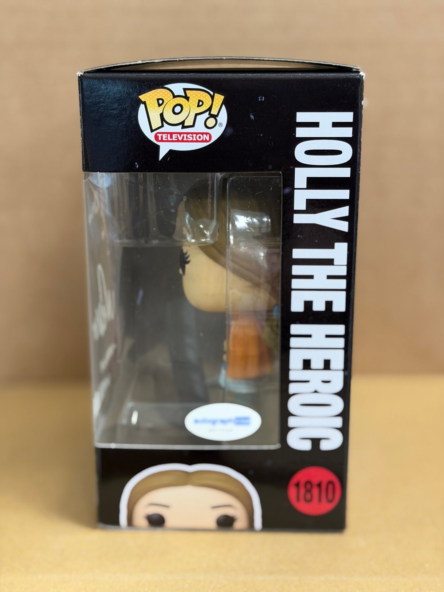 Funko Pop! Television Stranger Things Holly The Heroic Signed Nell Fisher COA #1810