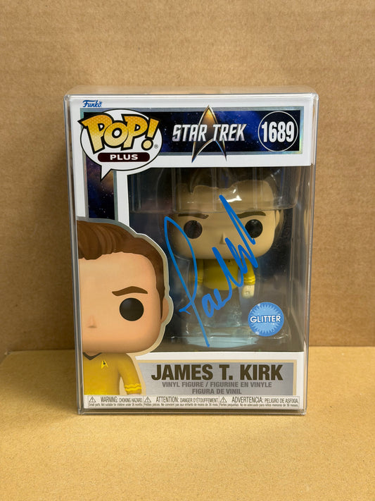Funko Pop! Television Star Trek James T. Kirk Signed Paul Wesley #1689 COA