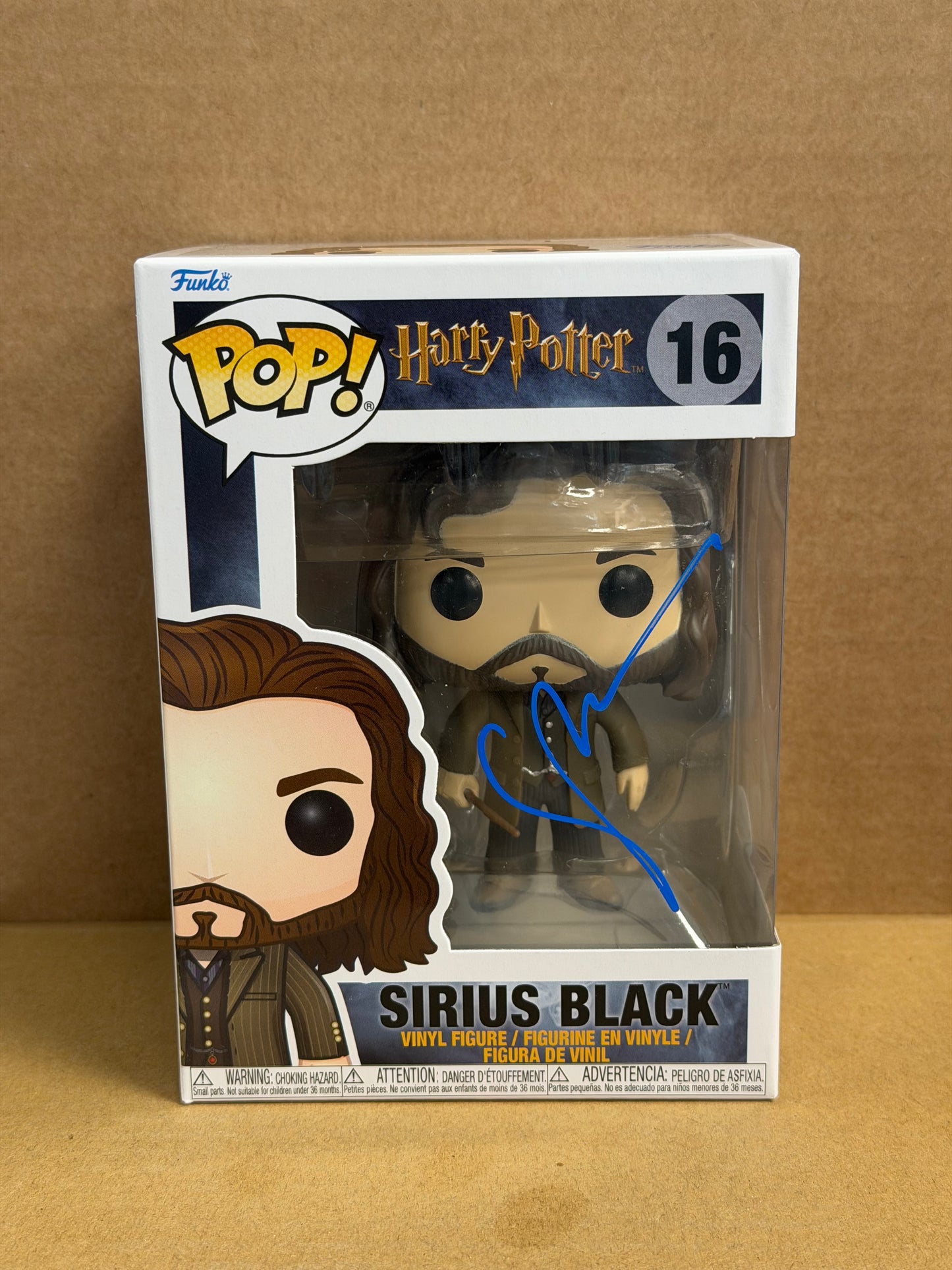Funko Pop! Harry Potter Sirius Black Signed Gary Oldman #16