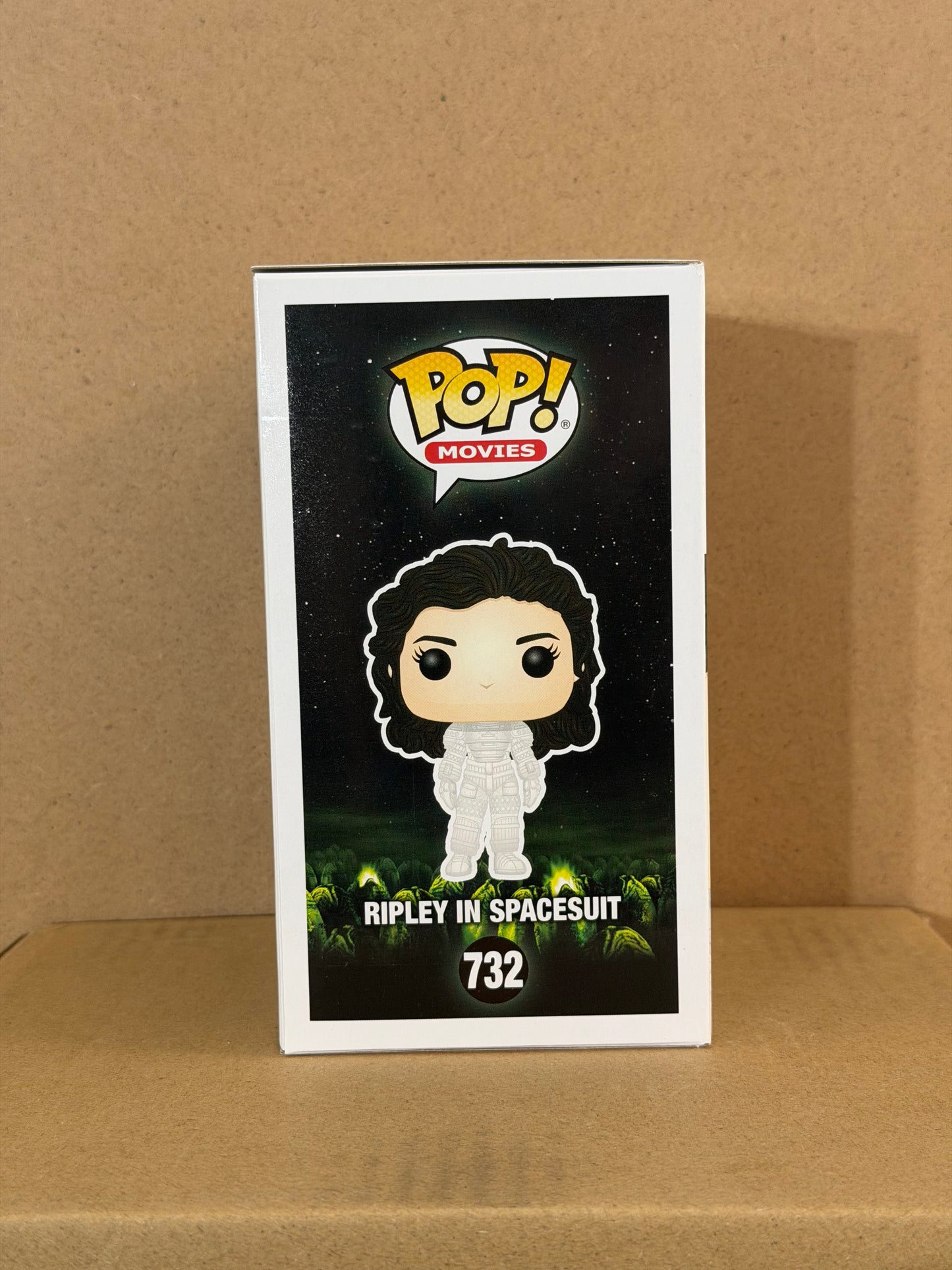 Funko Pop! Movies Alien Ripley In Spacesuit Signed Sigourney Weaver COA #732