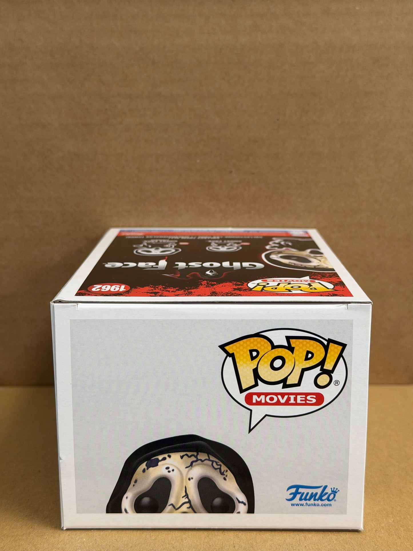 Funko Pop! Movies Ghost Face Signed Neve Campbell ‘Sidney Prescott’ COA #1962