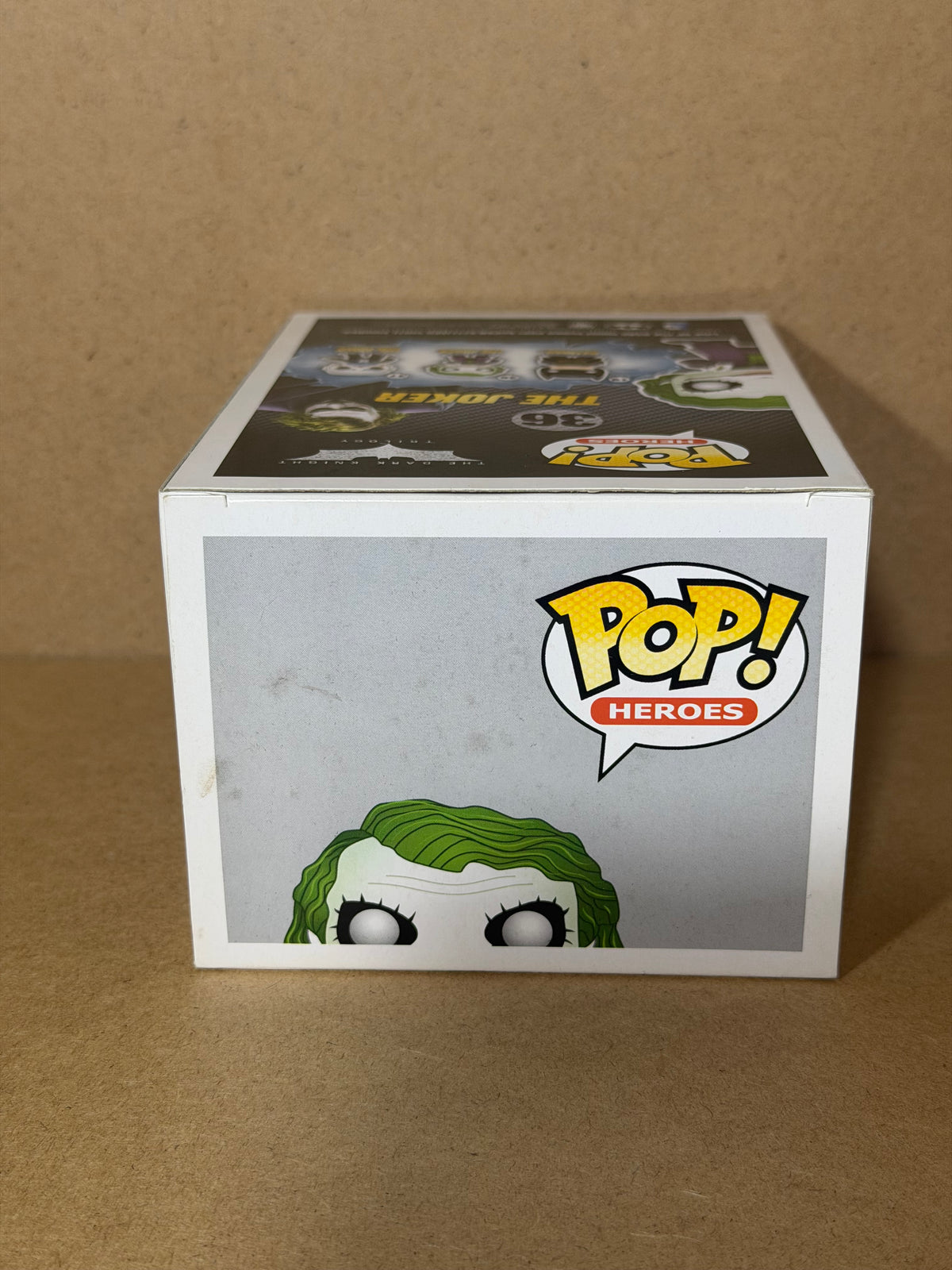 Funko Pop! DC! The Dark Knight The Joker Signed Director Christopher Nolan COA #36