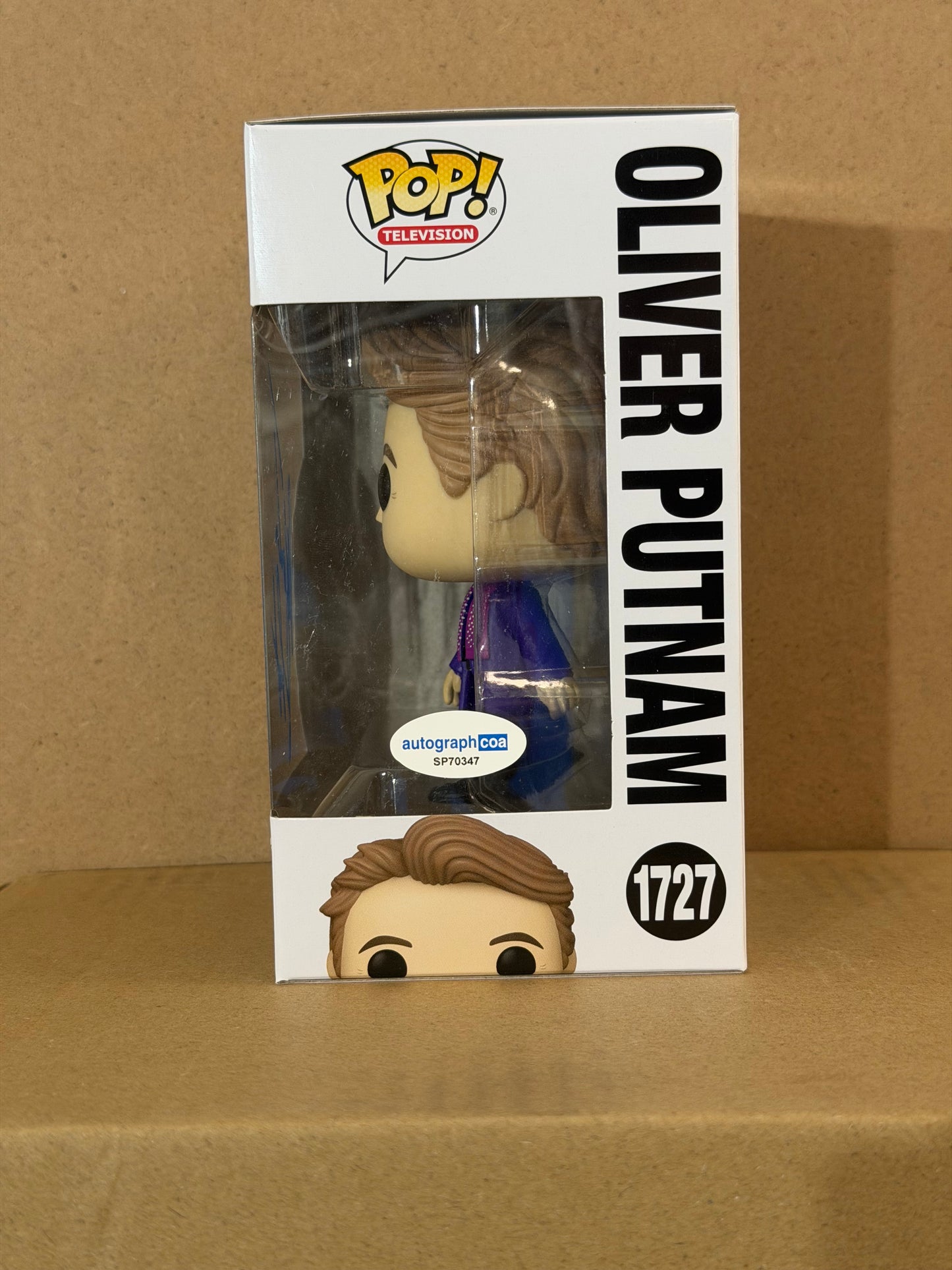 Funko Pop! Television Only Murders In The Building Oliver Putnam Signed Martin Short COA #1727