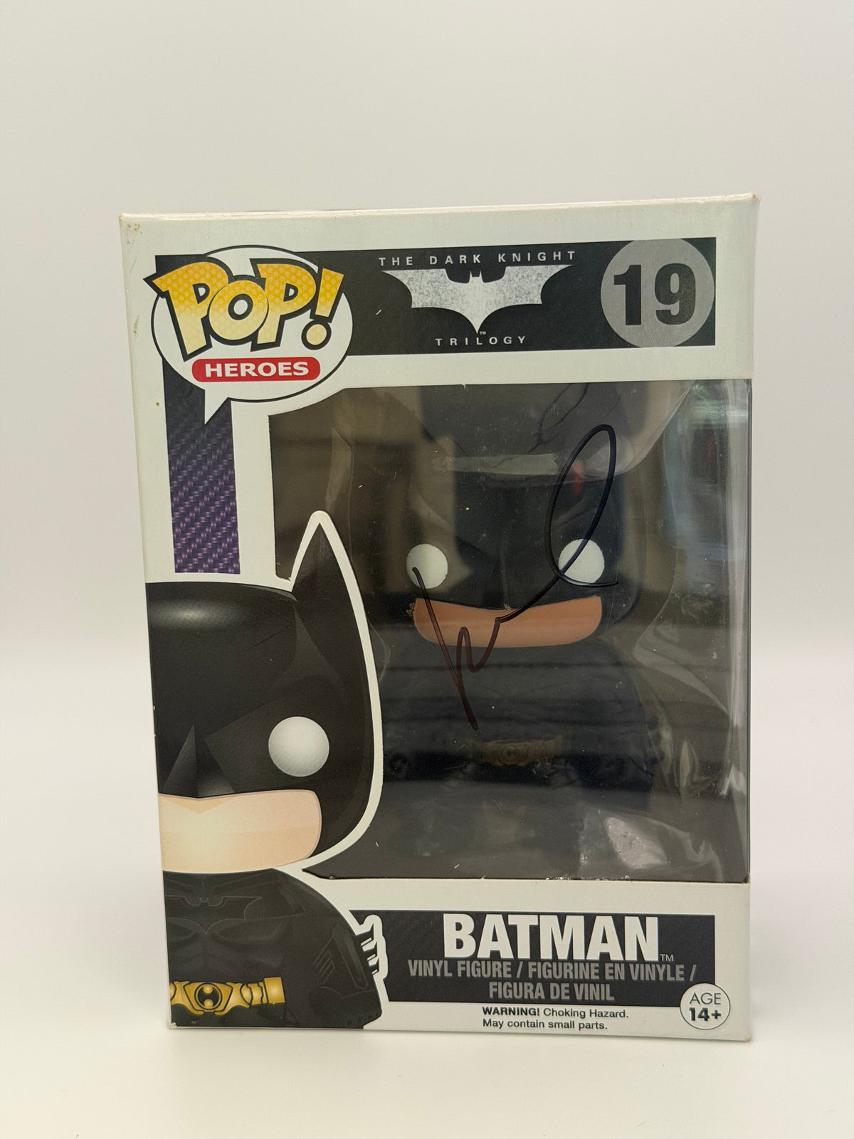 Funko Pop! DC! The Dark Knight Batman Signed Maggie Gylenhall ‘Rachel Dawes’ COA