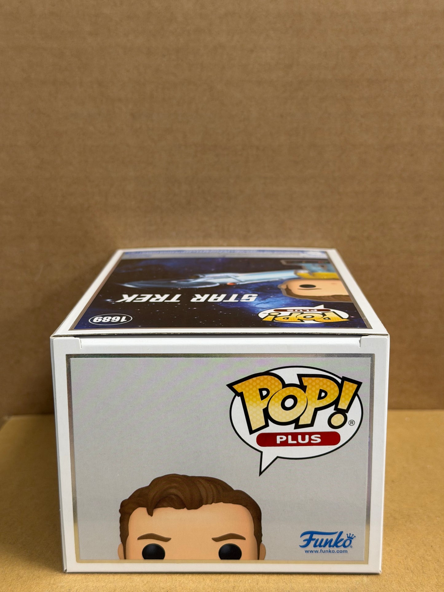 Funko Pop! Television Star Trek James T. Kirk Signed Paul Wesley #1689 COA
