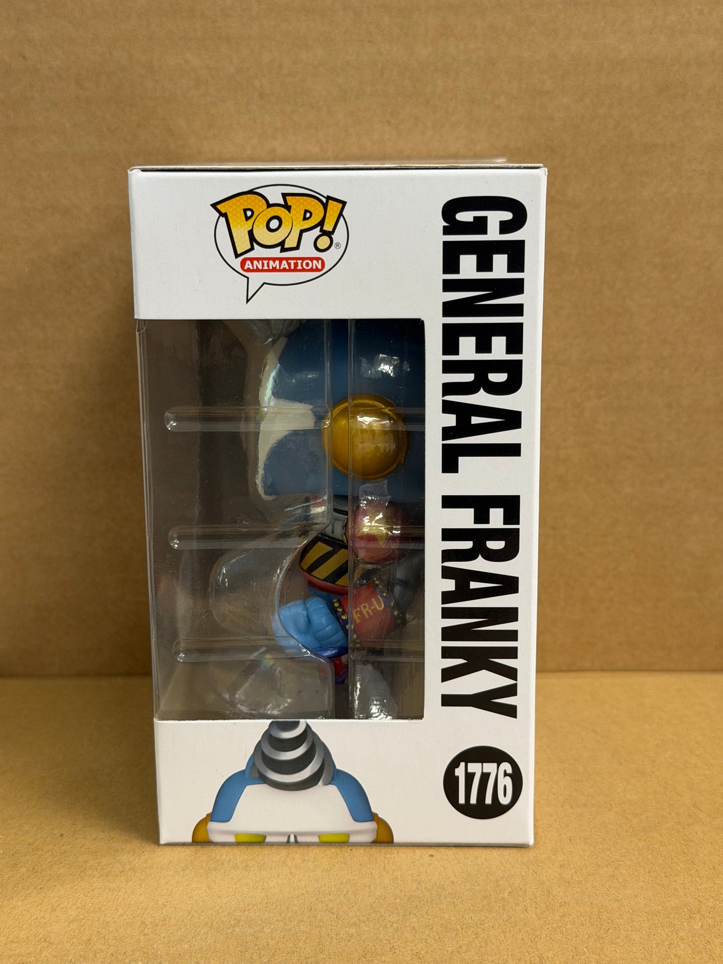 Funko Pop! Anime One Piece General Franky Glow Chase #1776 Free Protector