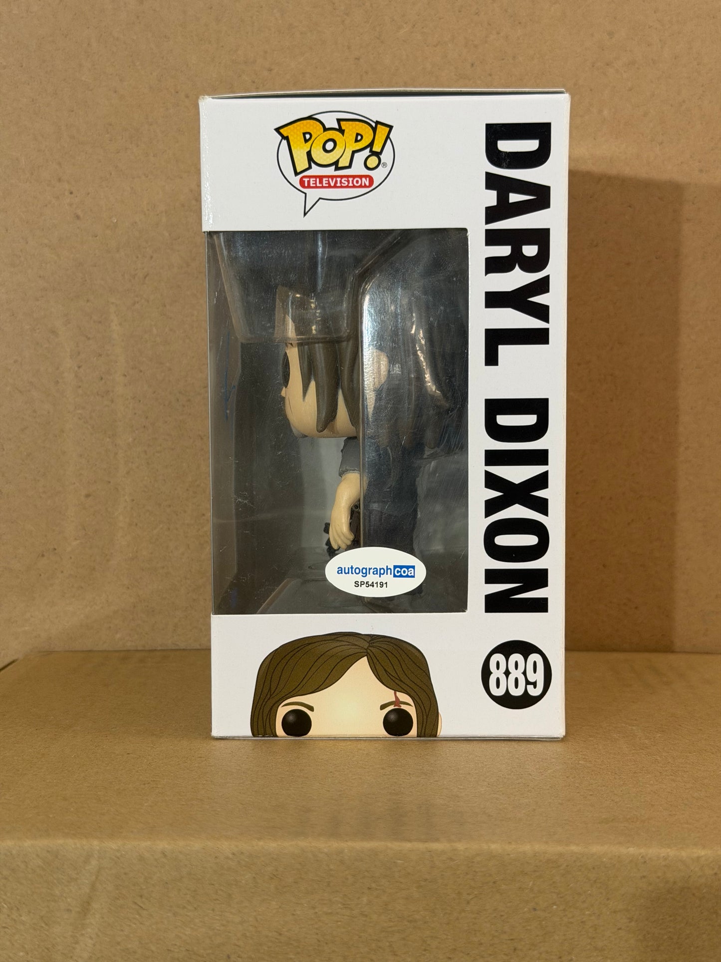 Funko Pop! Television The Walking Dead Daryl Dixon Signed Norman Reedus COA #889