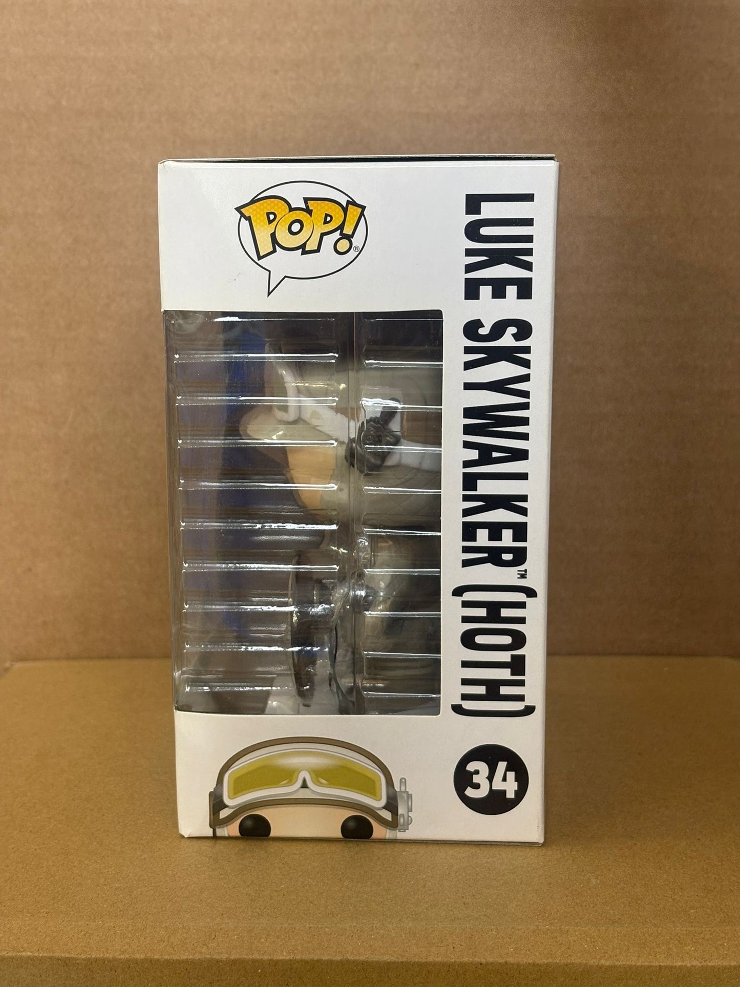 Funko Pop! Star Wars Luke Skywalker (Hoth) With Pin #34