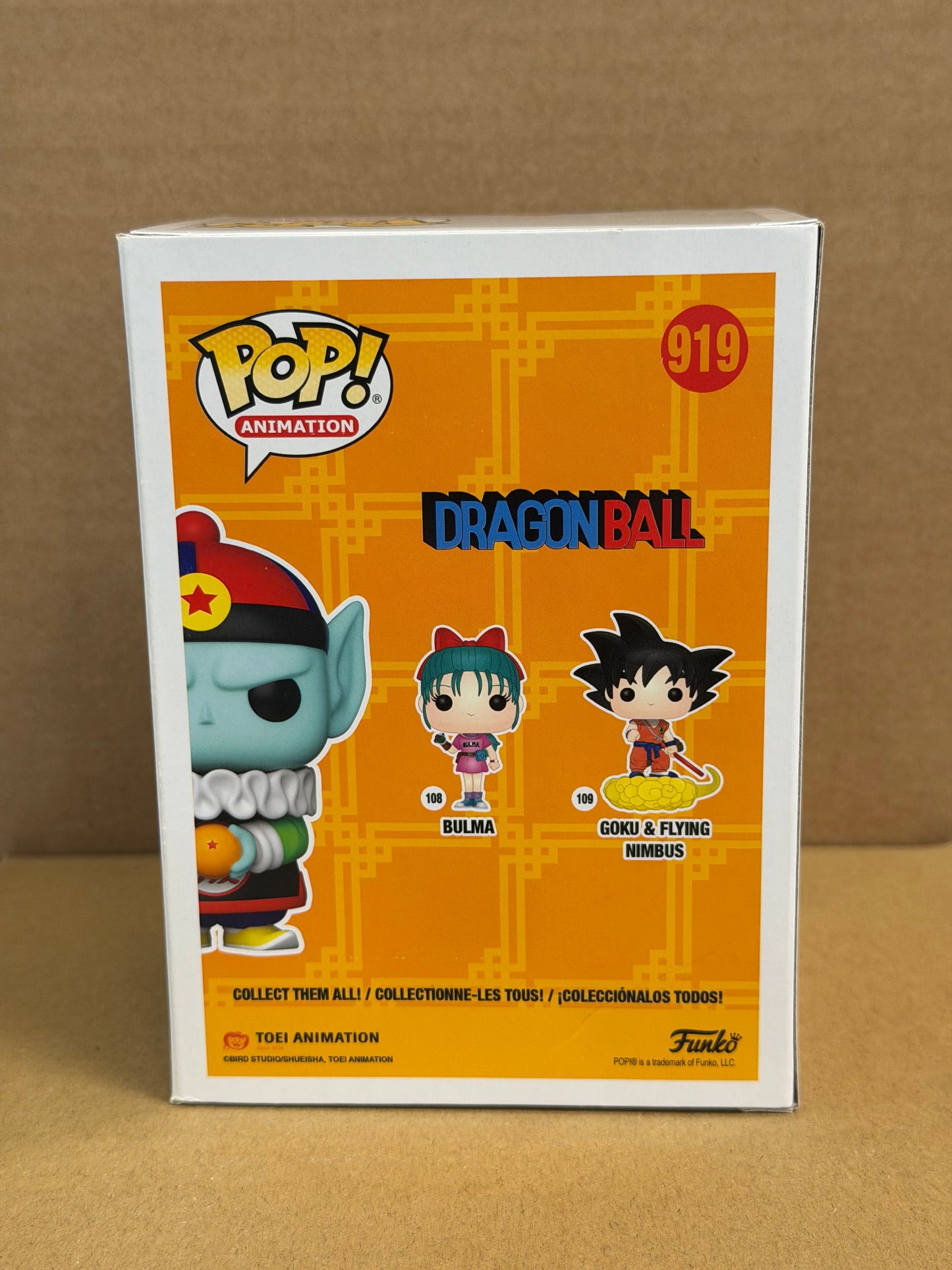 Funko Pop! Anime Dragon Ball Emperor Pilaf Signed Chuck Huber COA #919