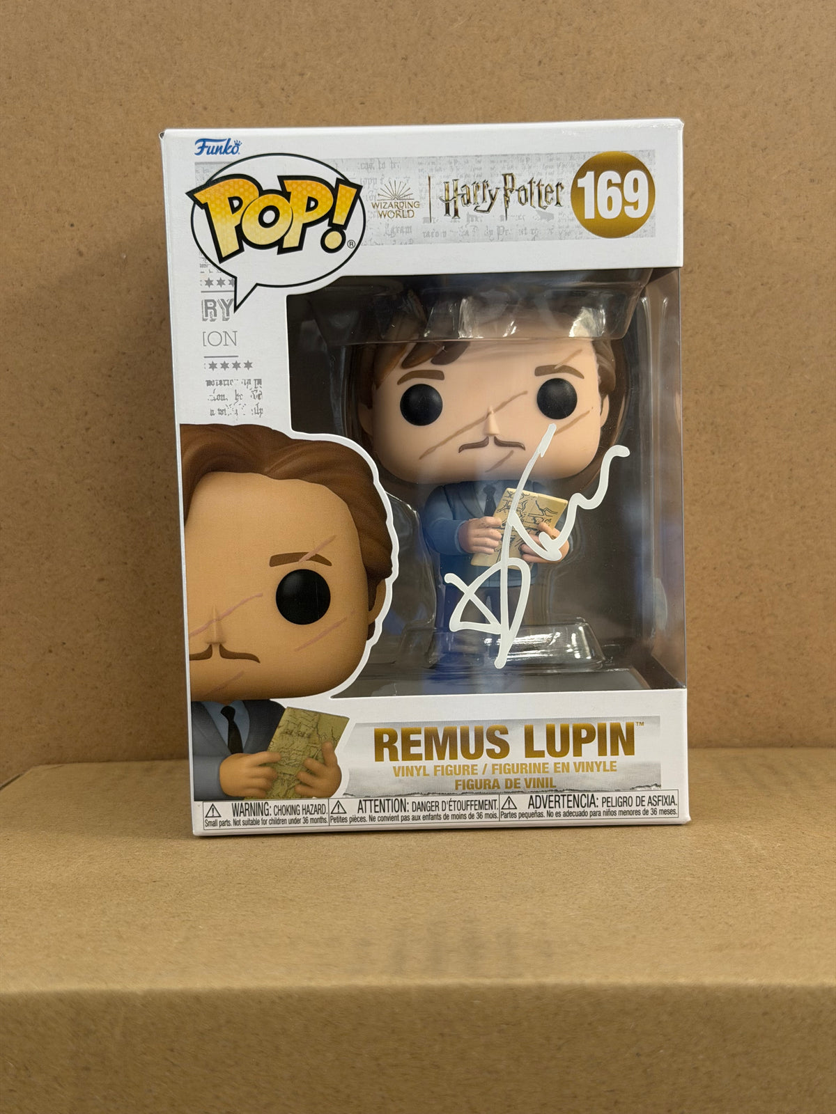 Funko Pop! Harry Potter Remus Lupin Signed David Thewlis COA #169