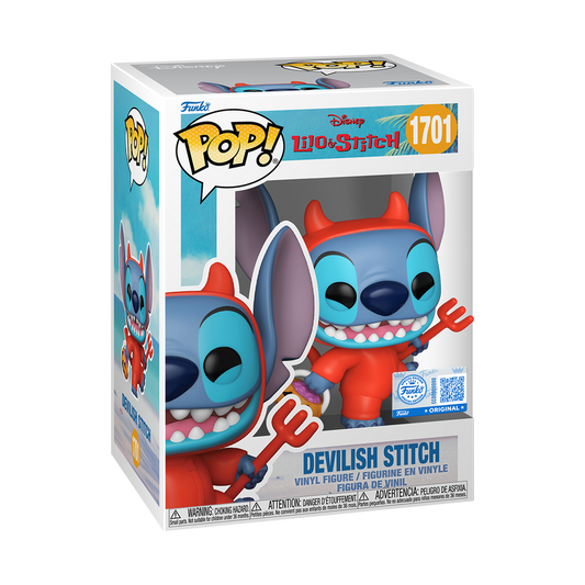 Funko Pop! Disney Stitch Devilish Stitch #1701 Exclusive