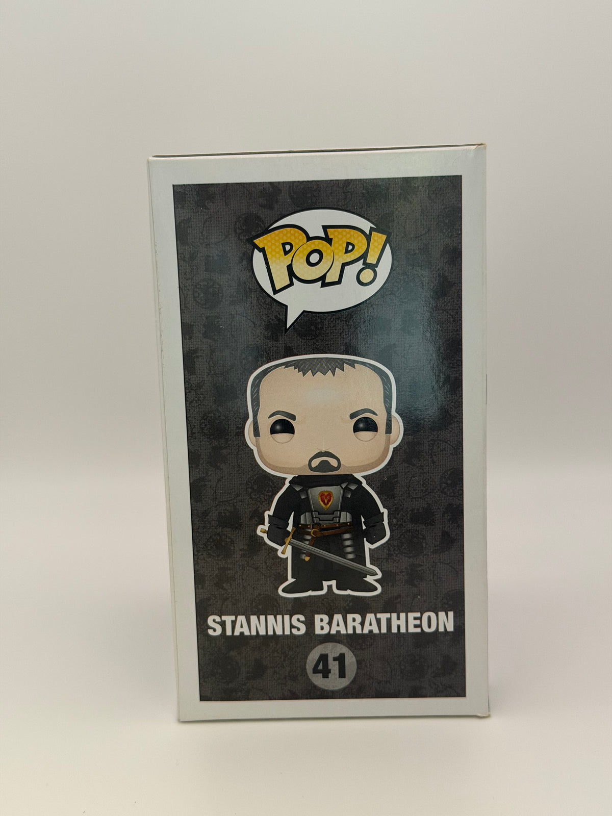 Funko Pop! Television Game Of Thrones Stannis Baratheon Signed Stephen Dillane SWAU #41