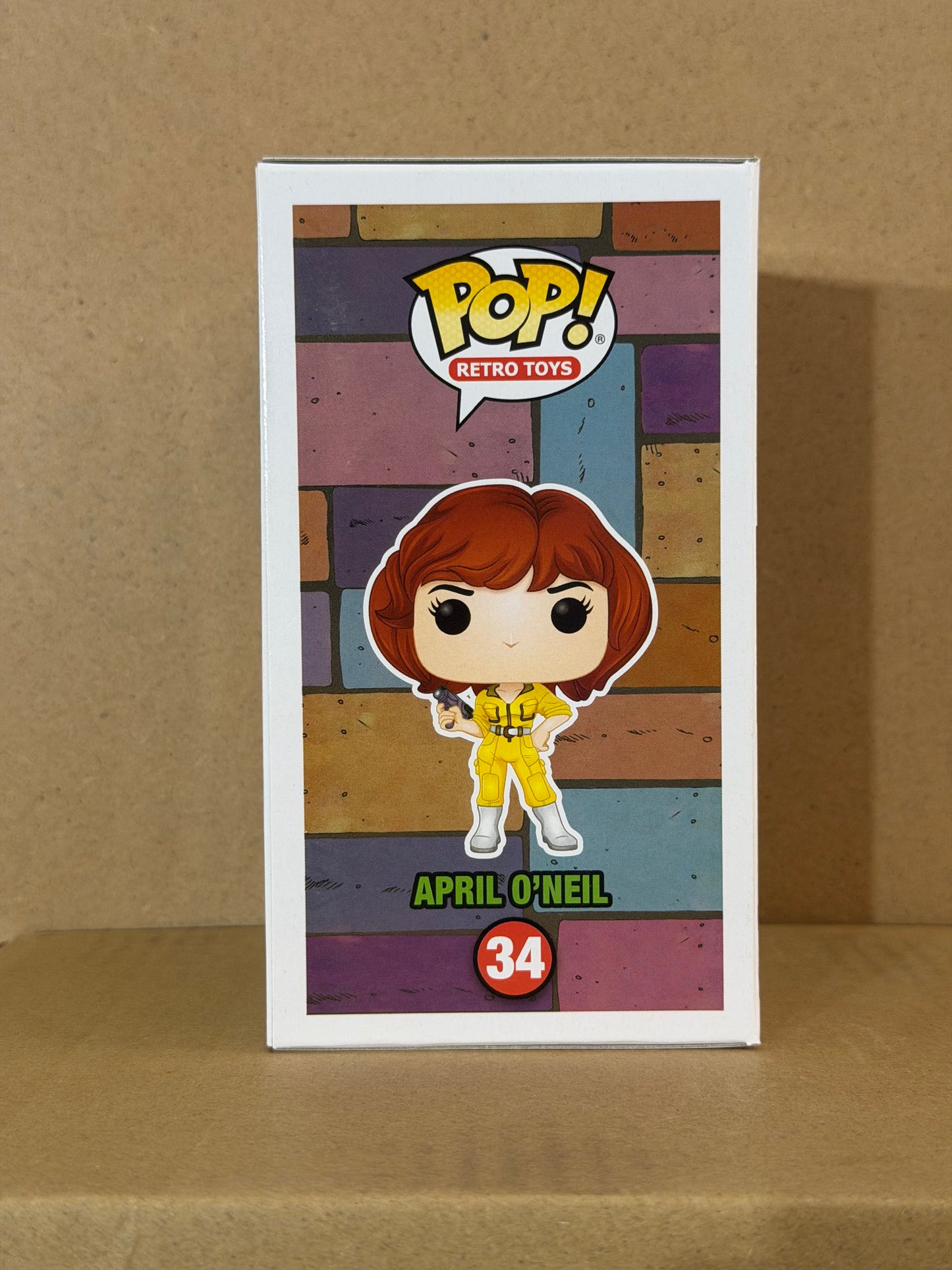Funko Pop! Animation April O’Neil Signed Renae Jacob’s COA #34