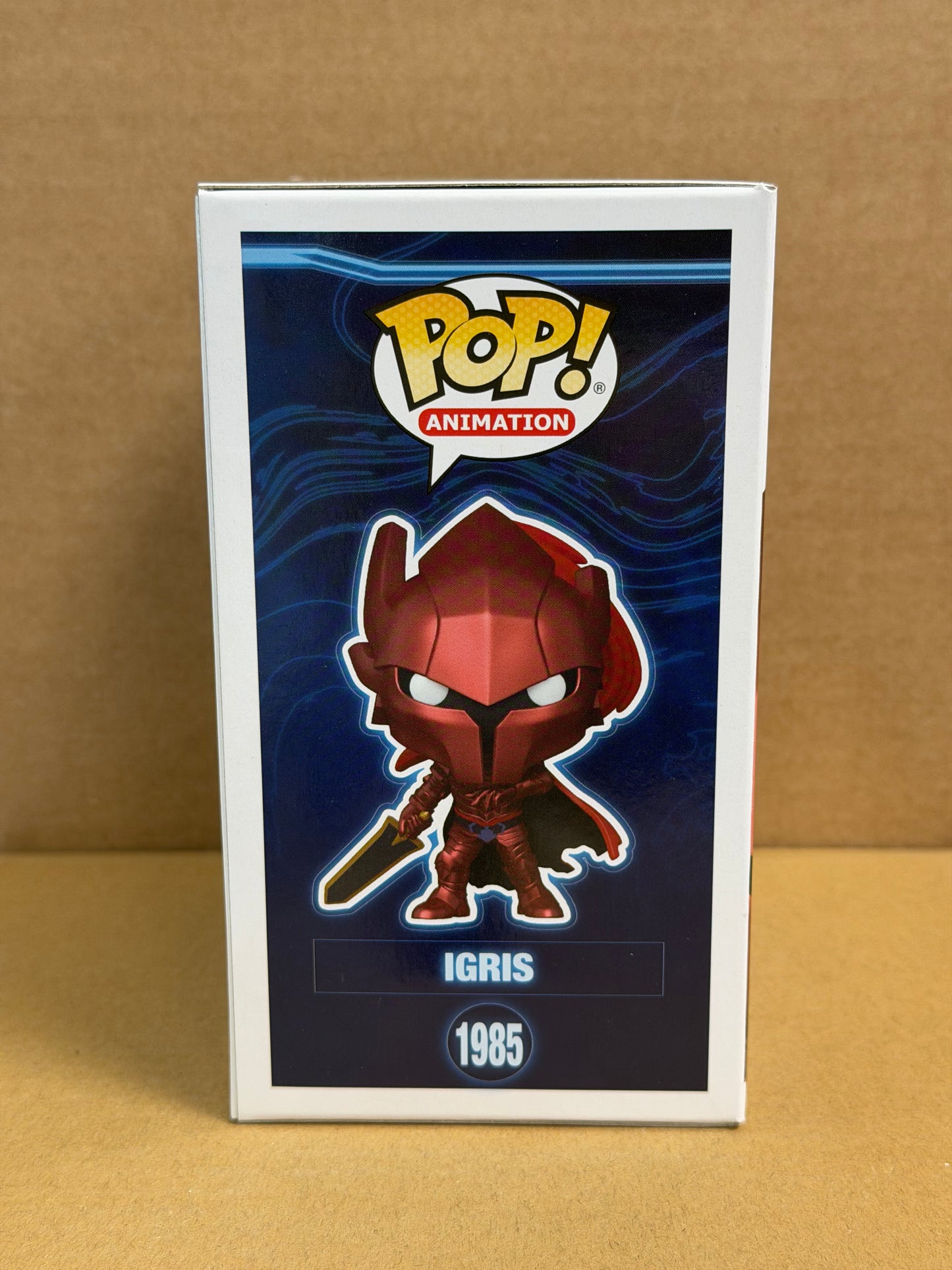 Funko Pop! Anime Solo Levelling Igris CHASE #1985 Free Protector