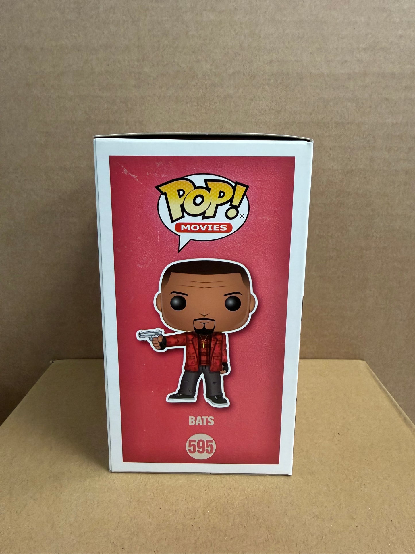 Funko Pop! Movies Baby Driver Bats Signed Jamie Foxx #595 COA WS